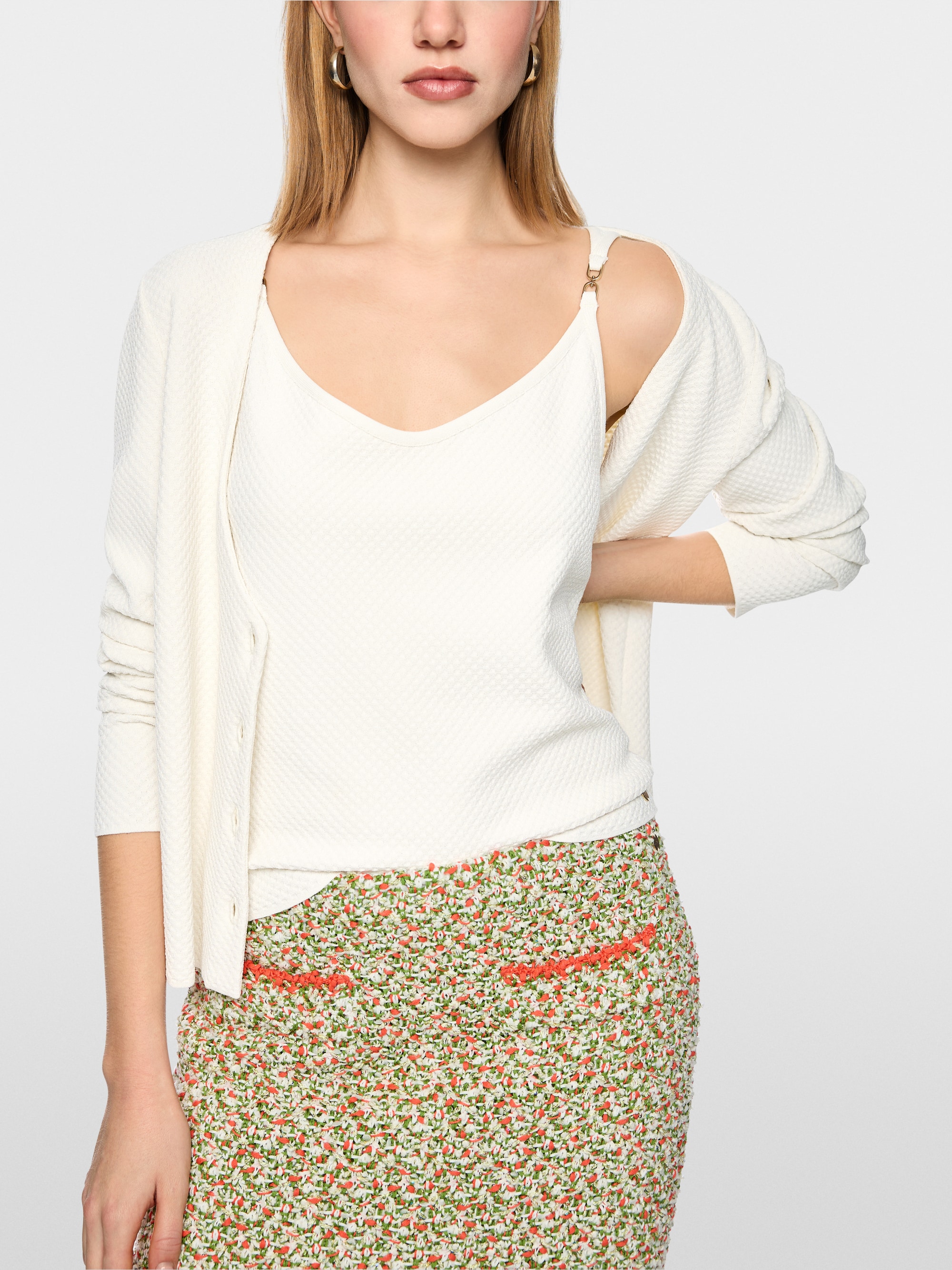 ‘Rethink Together’ knitted top