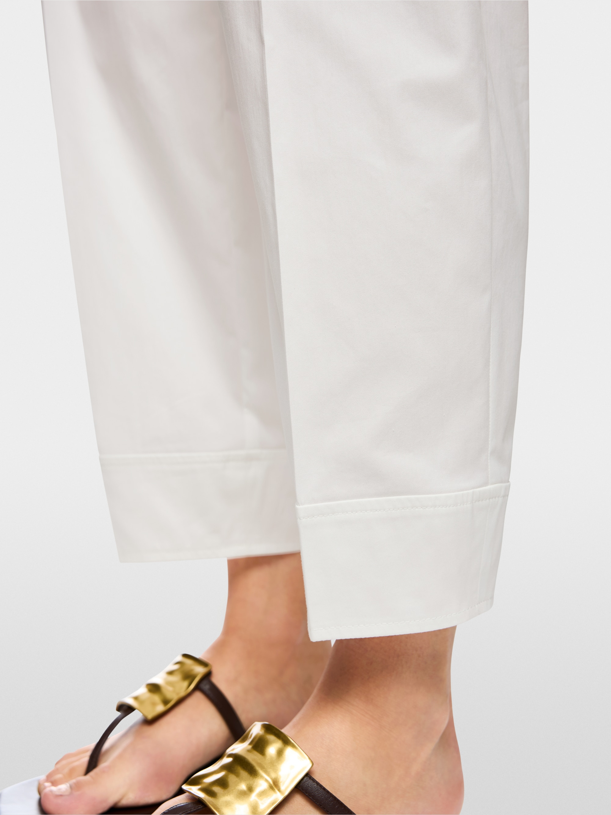 RENTON cotton blend trousers
