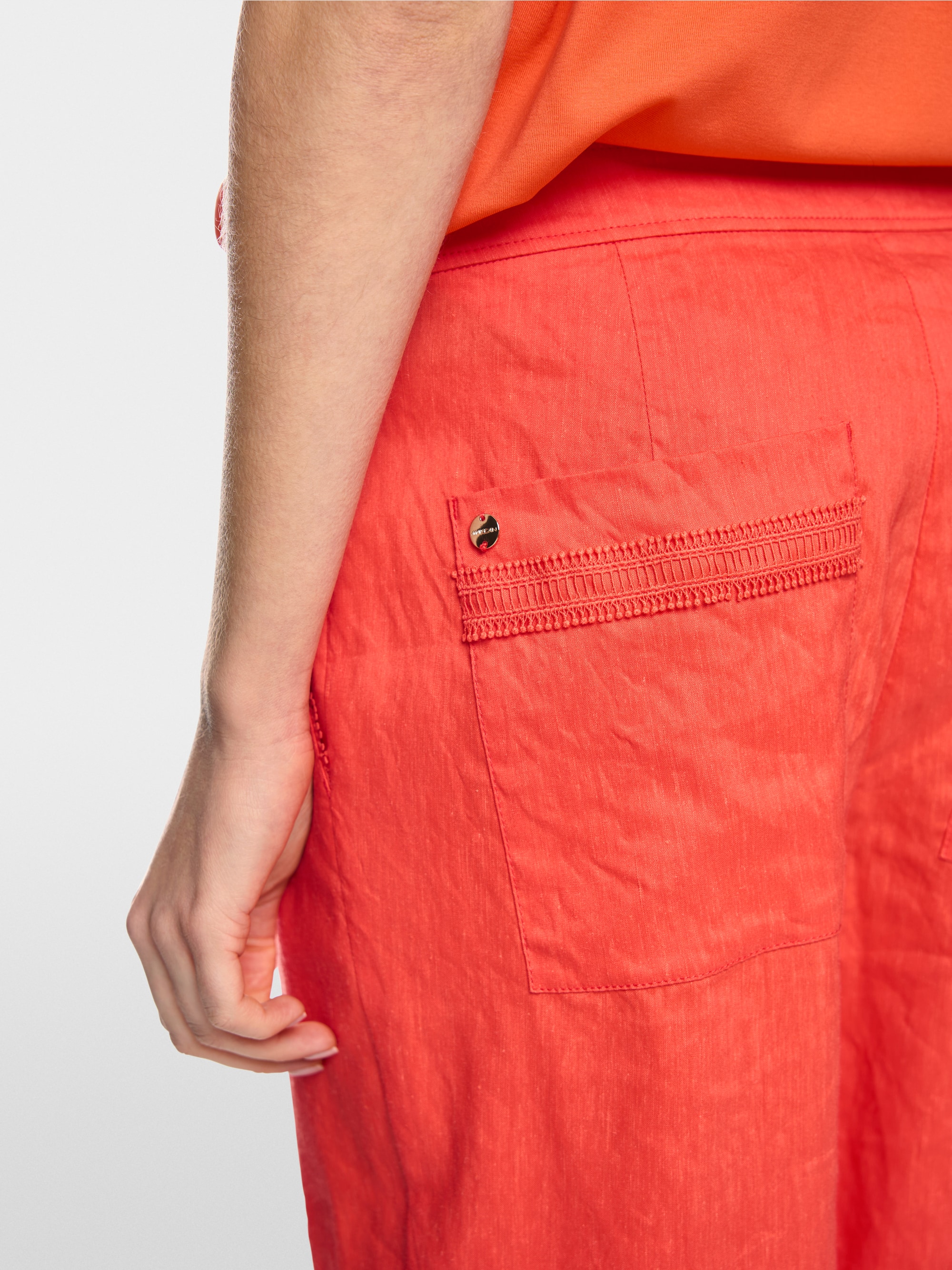 FORDON linen-viscose trousers