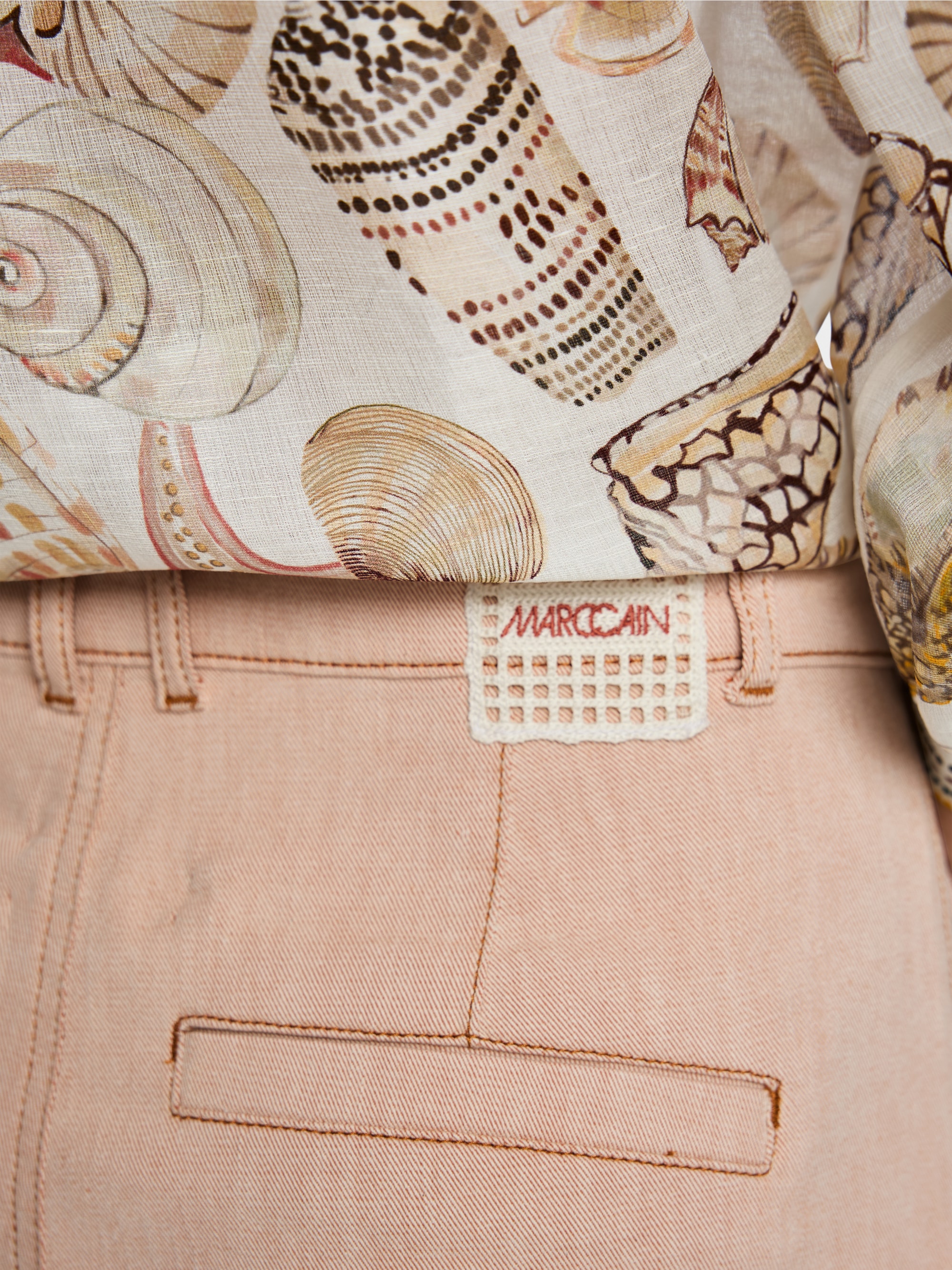 WARANGAL stretch cotton shorts