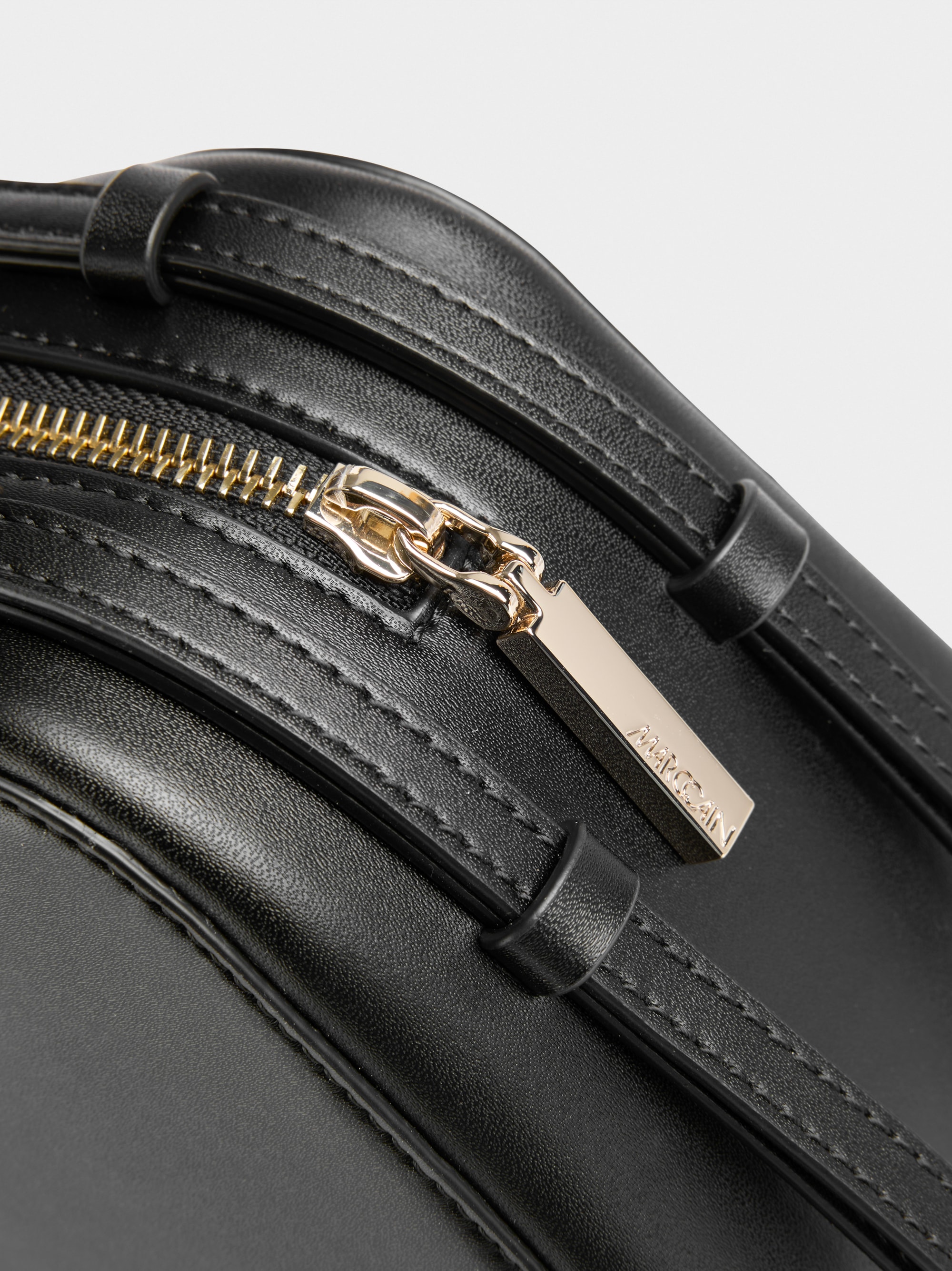 Sac bowling en cuir recyclé