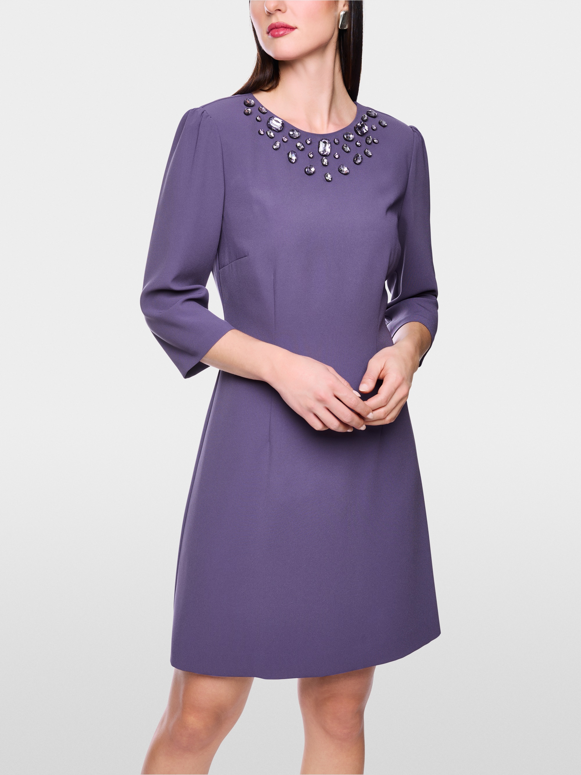 Dress with gemstones