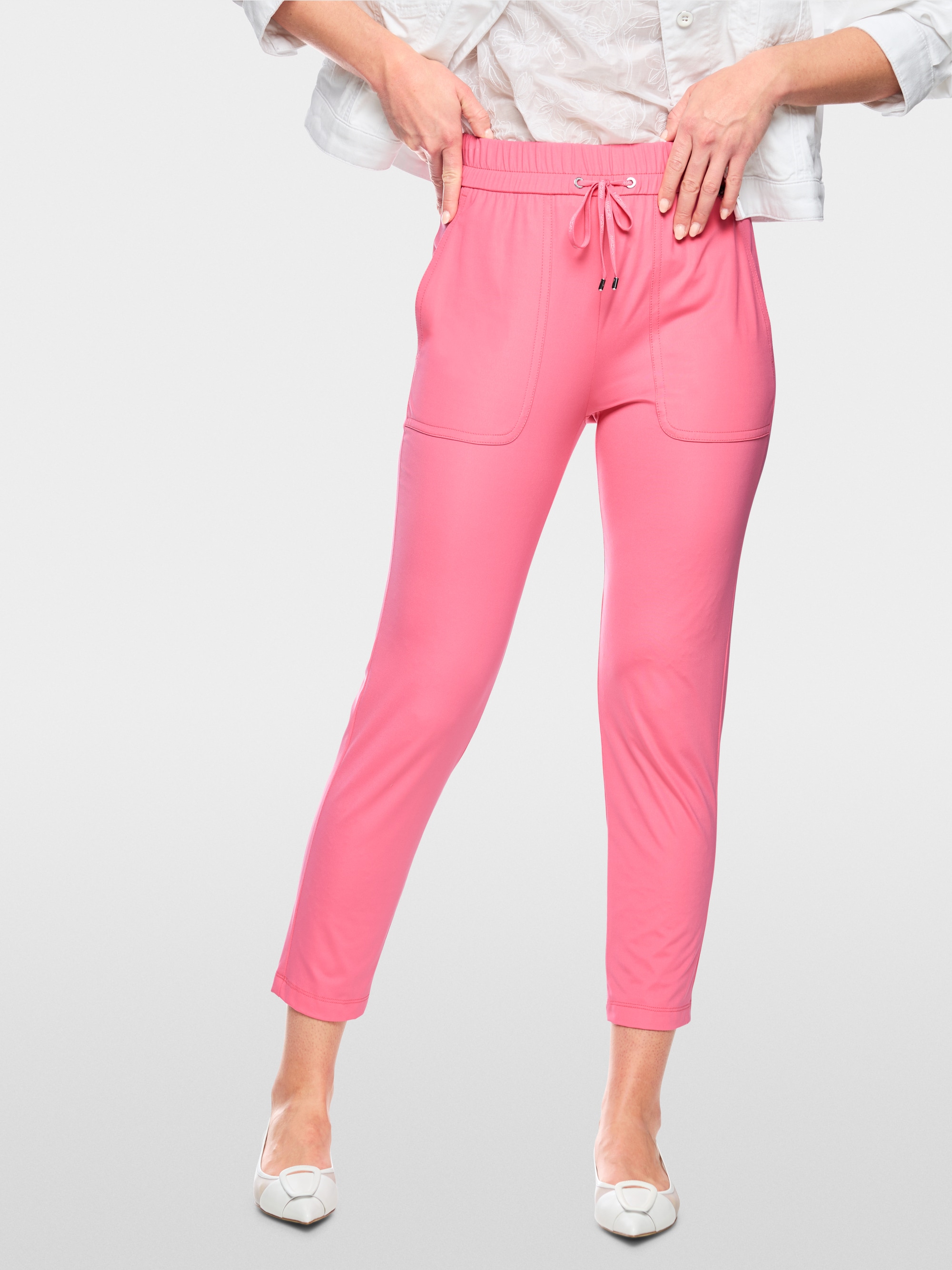 RHODOS stretch pull-on trousers