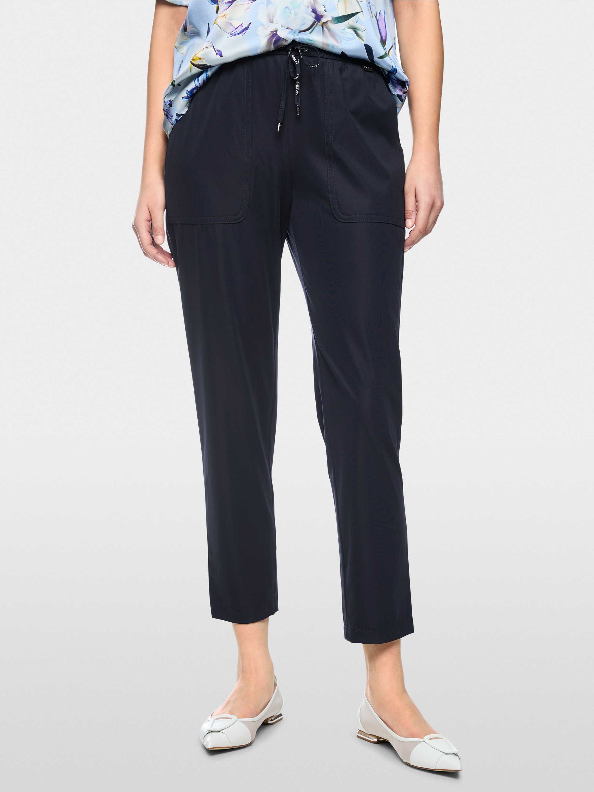 RHODOS stretch pull-on trousers