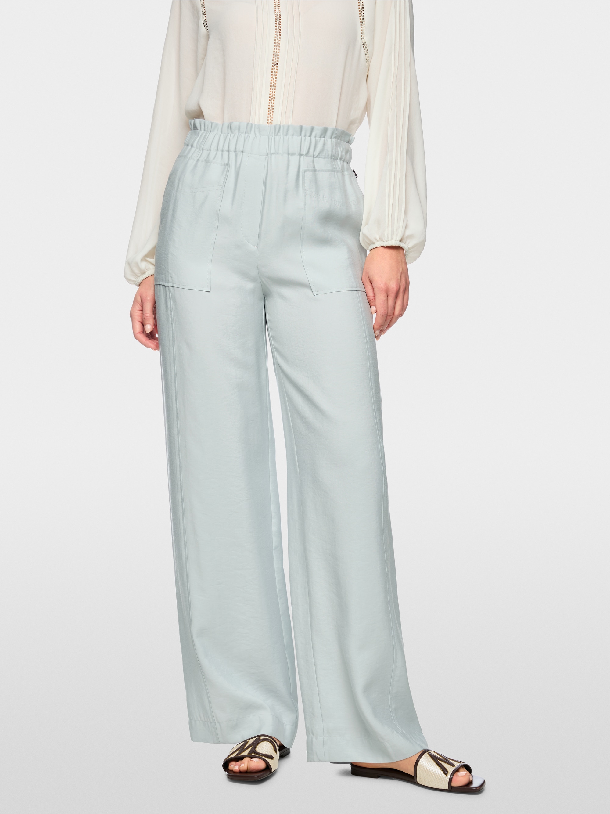 WELKOM recycled material trousers