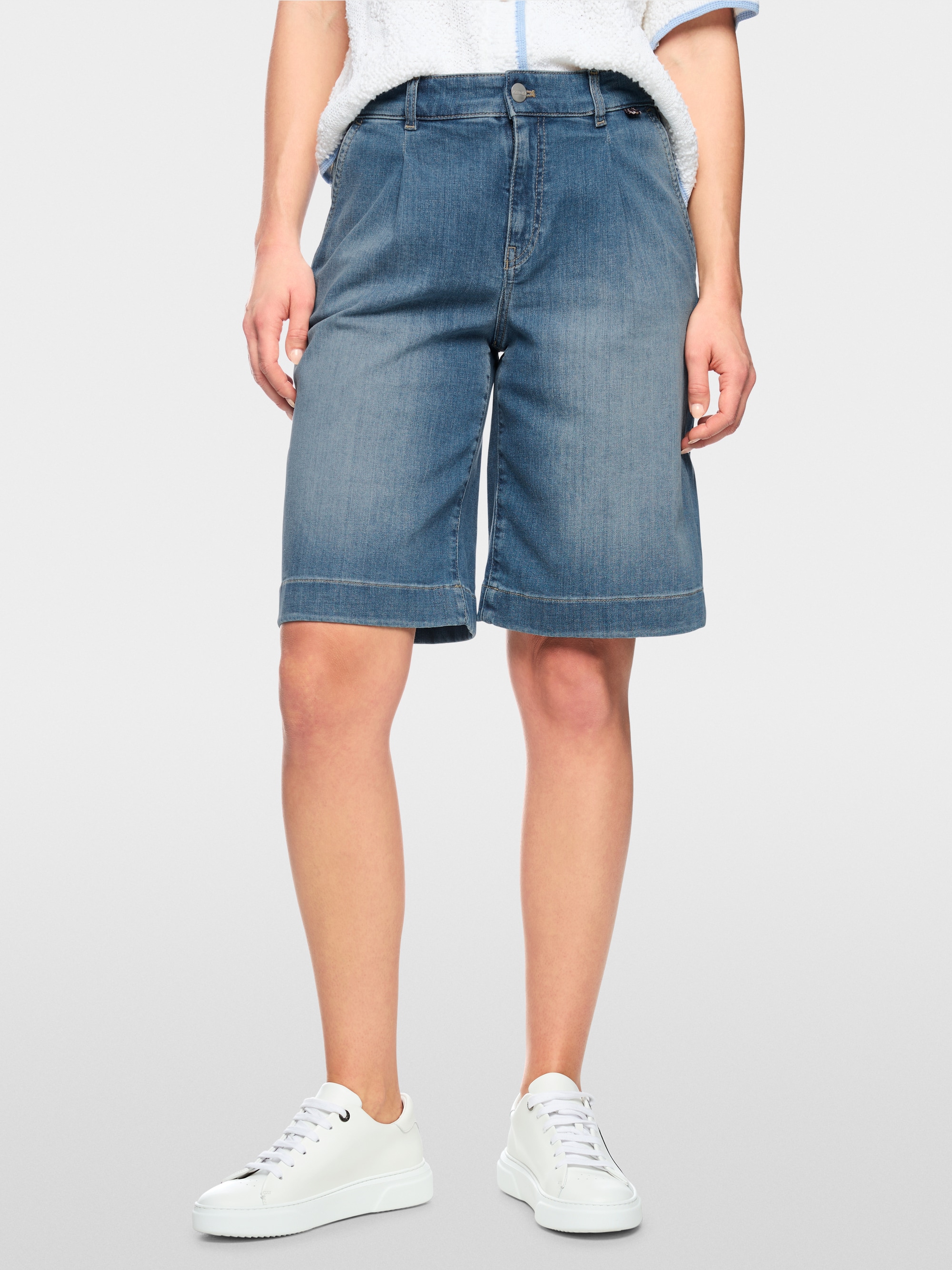 WARANGAL stretch cotton shorts