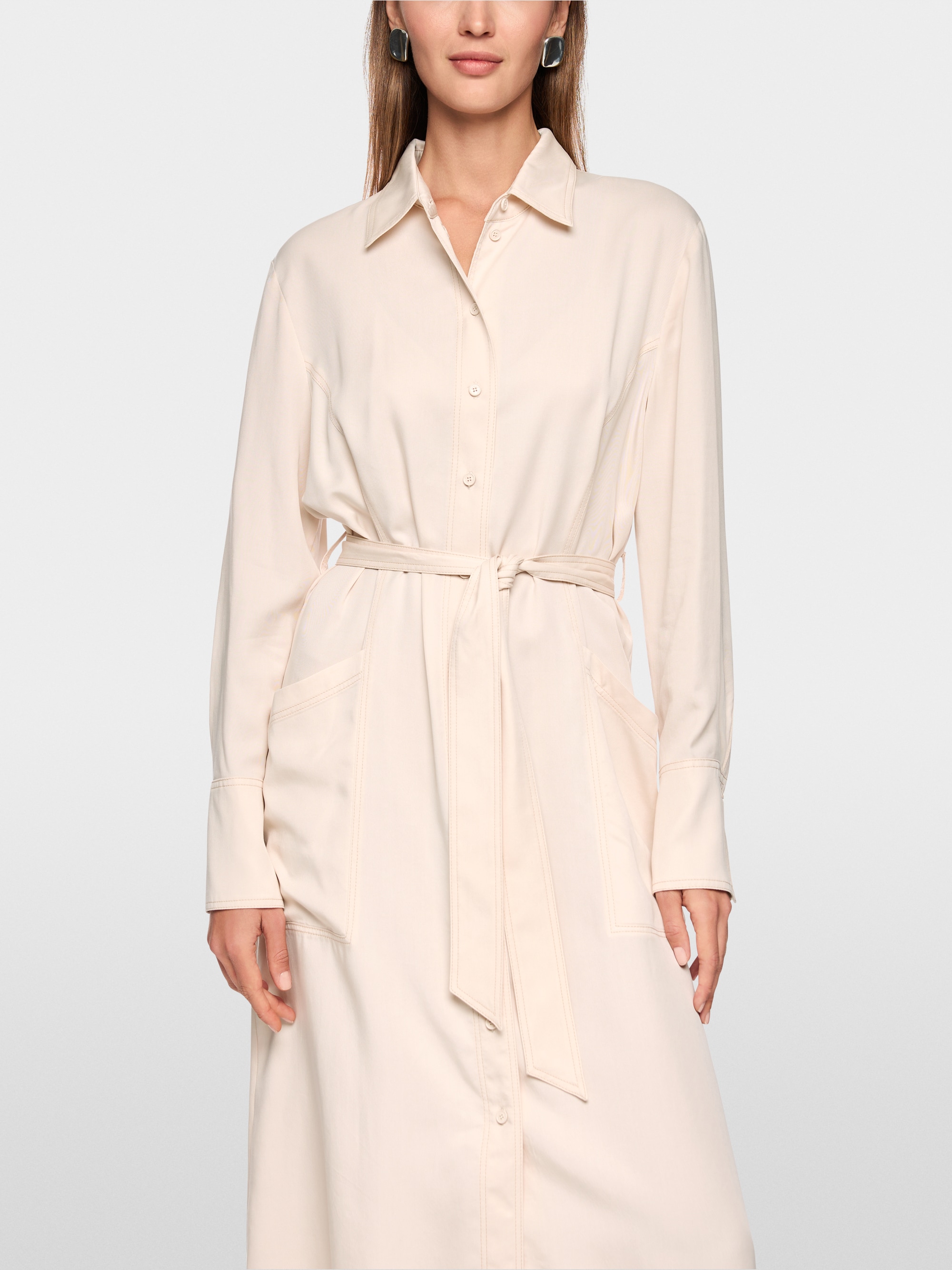 Robe chemisier longue « Rethink Together »