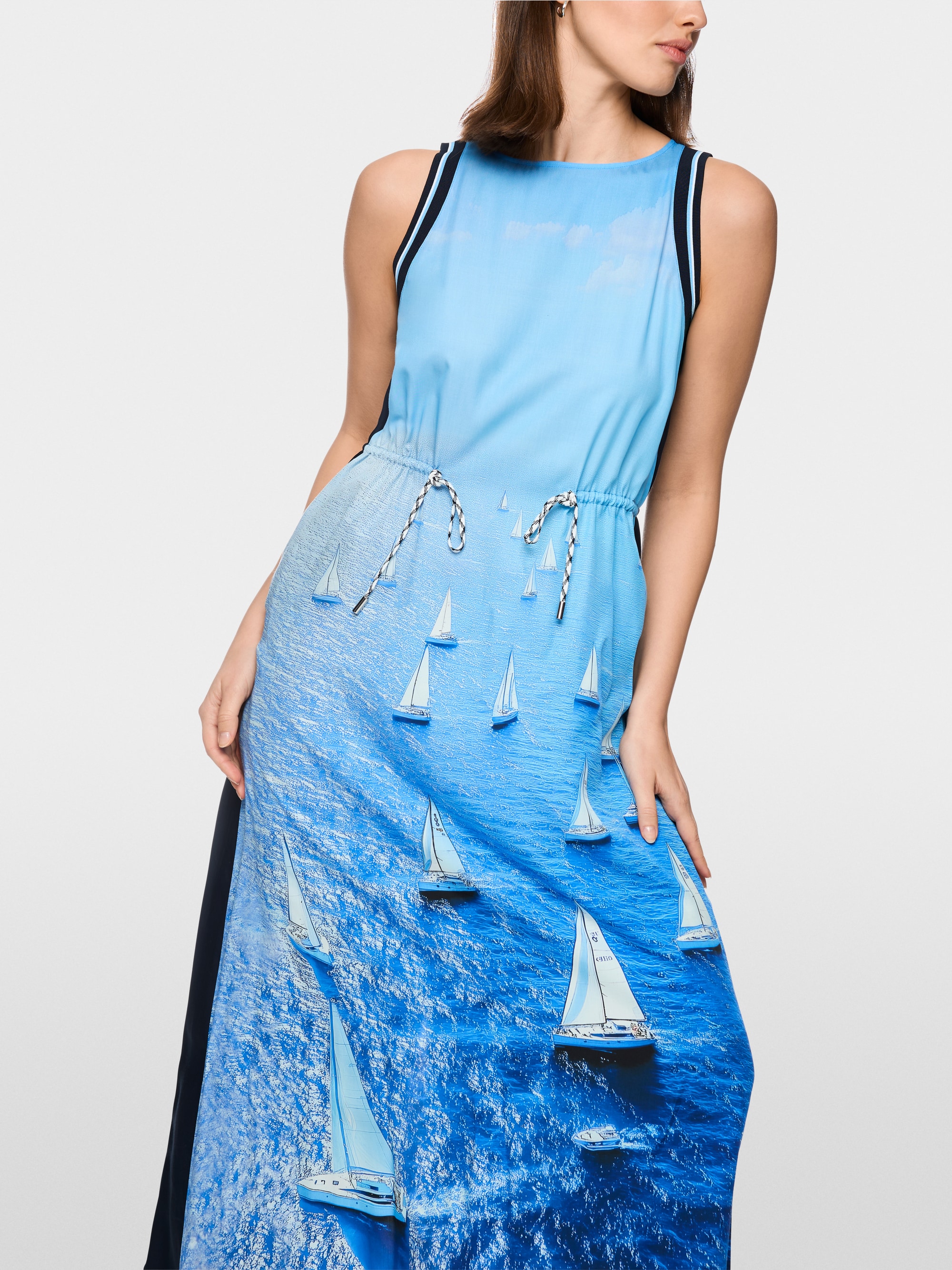 Robe longue imprimée