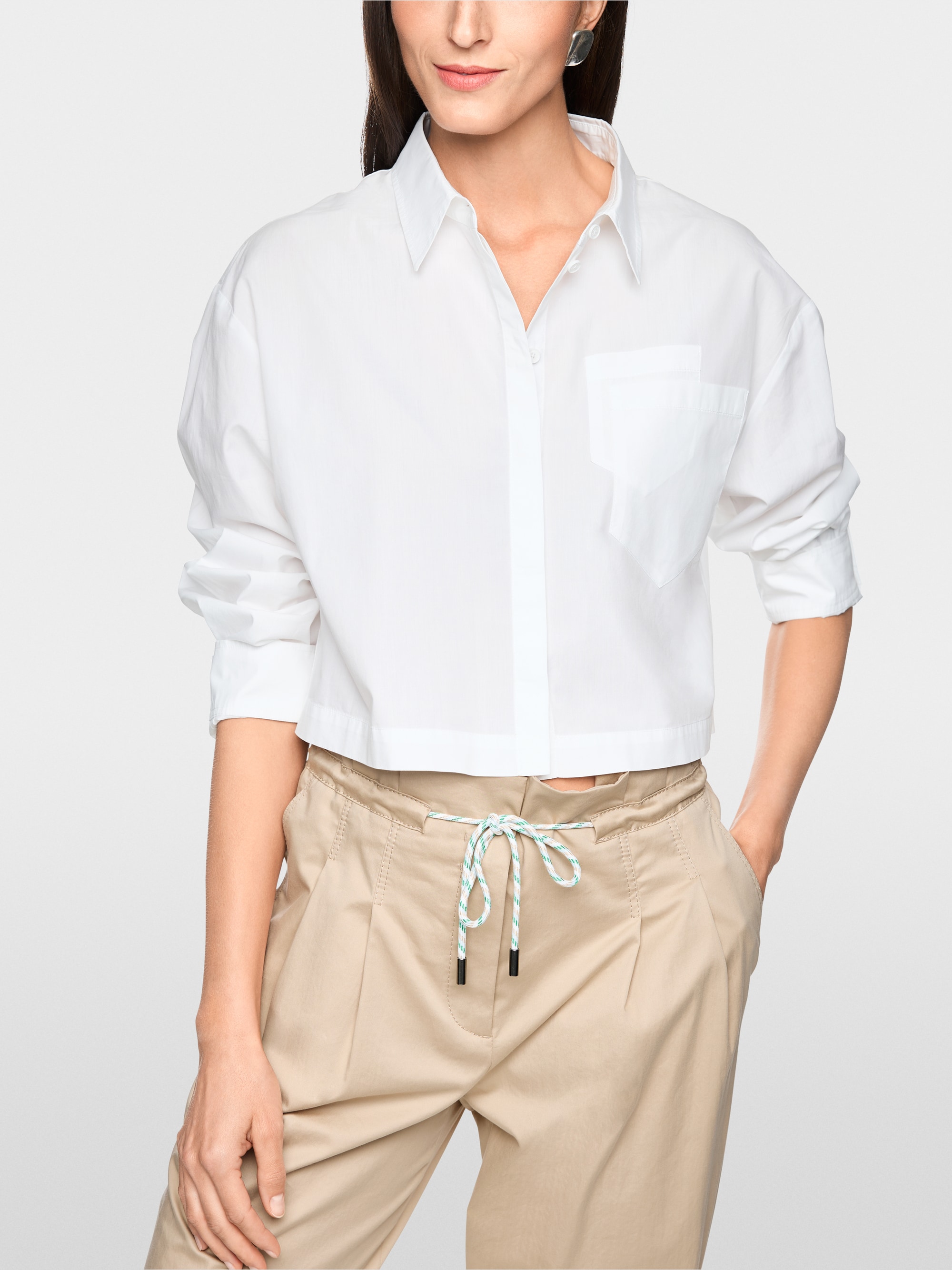 ‘Rethink Together’ short blouse
