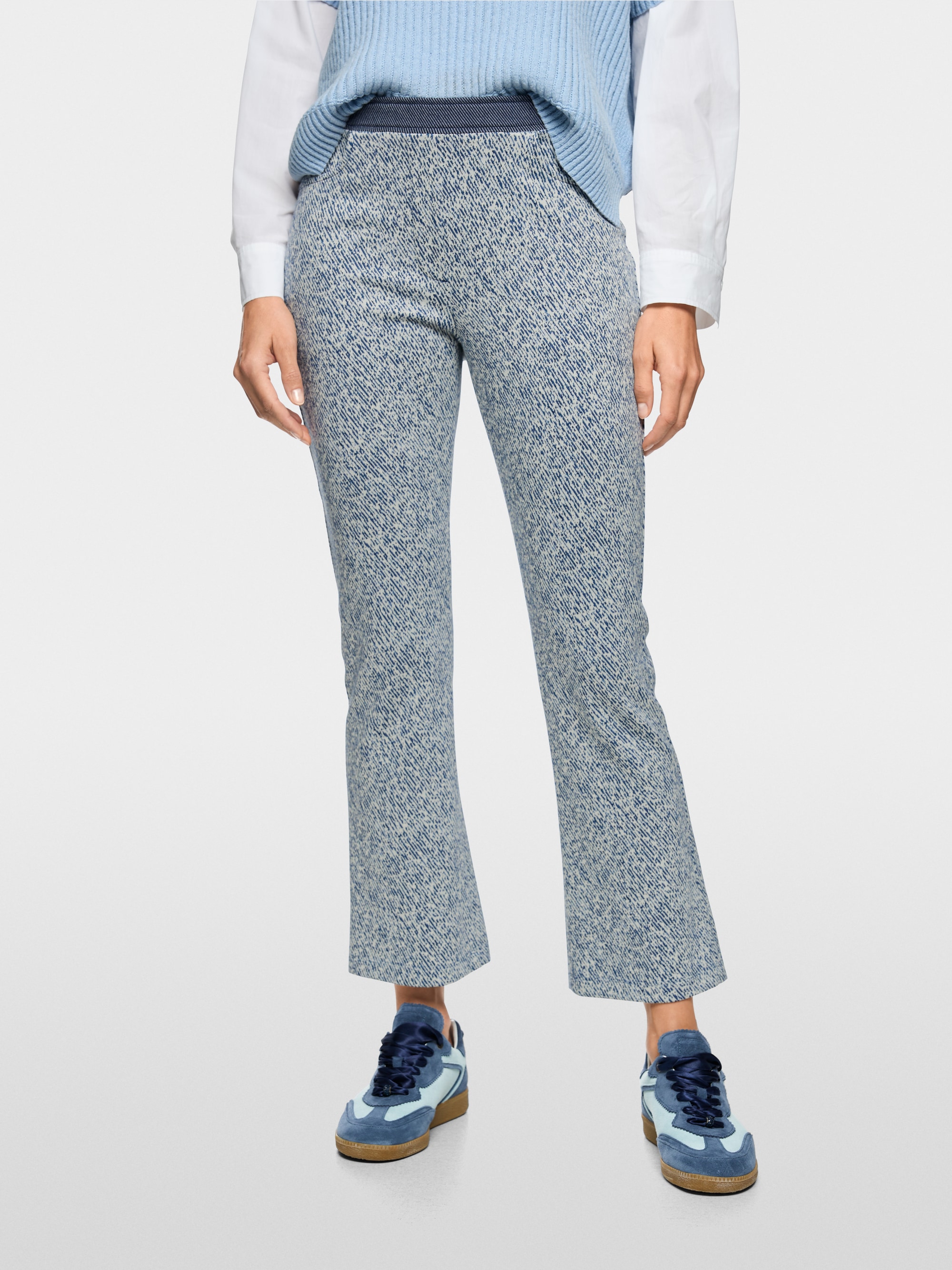 FREDERICA stretch viscose trousers