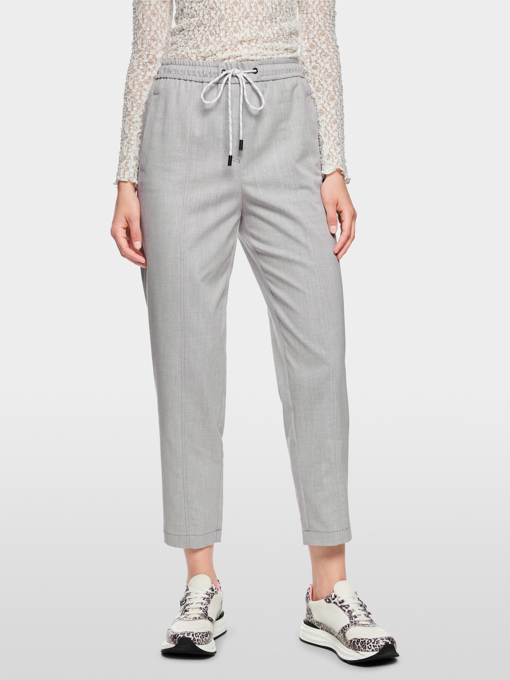 RHODOS fabric trousers