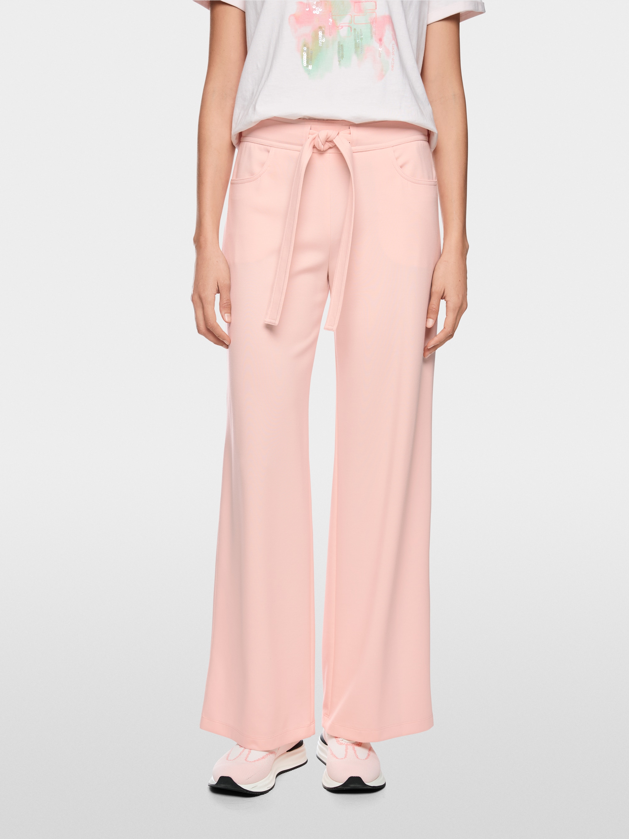 WELKOM wide-cut trousers