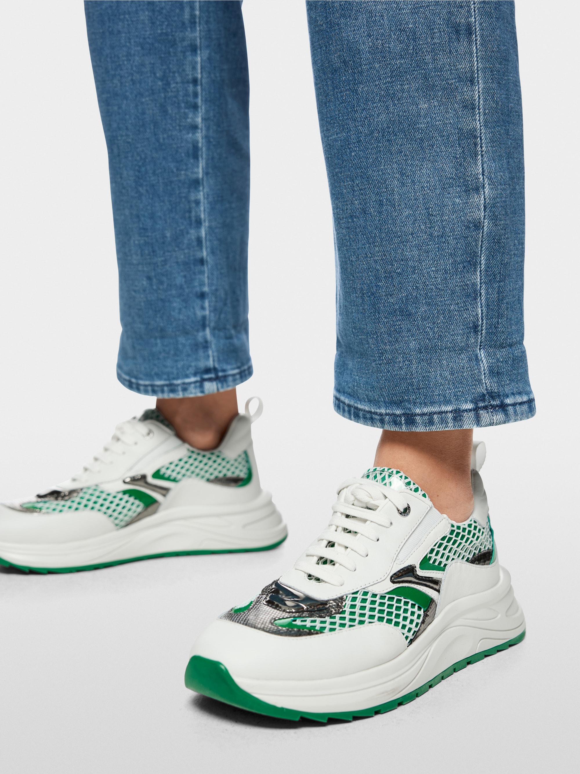 FENDOU feminine jeans with drawstring