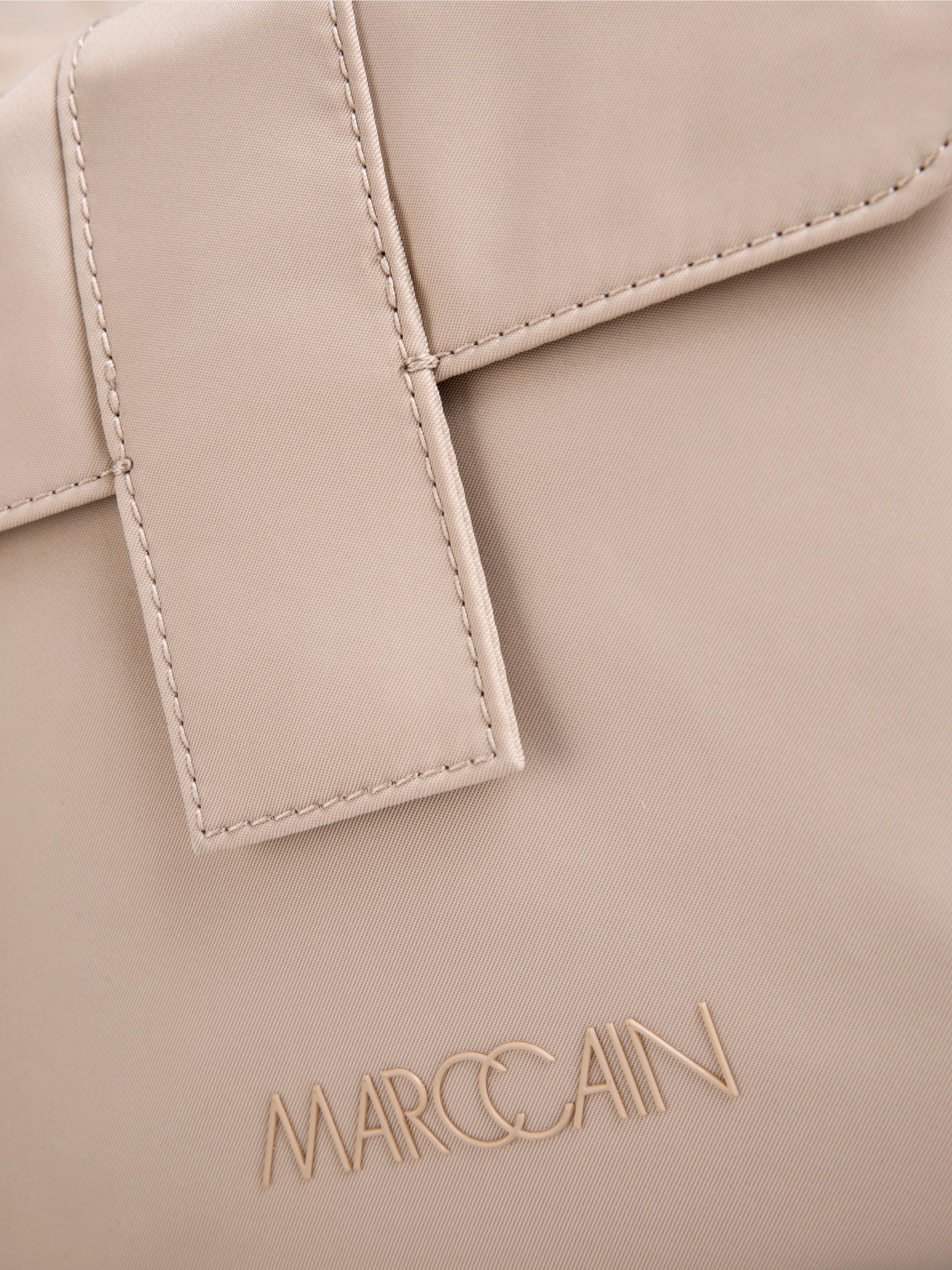 ‘Rethink Together’ nylon hobo bag