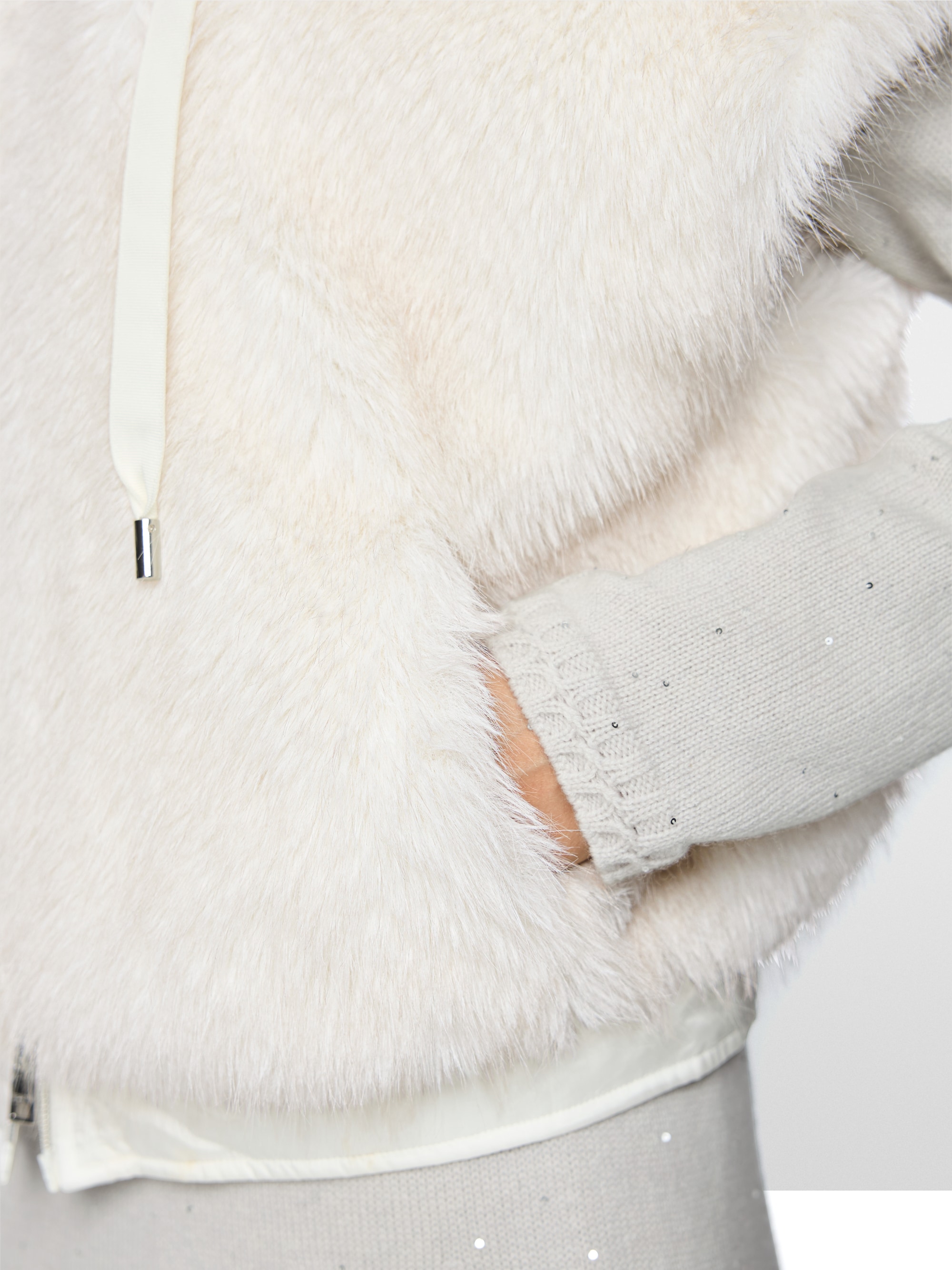 Cosy faux fur waistcoat