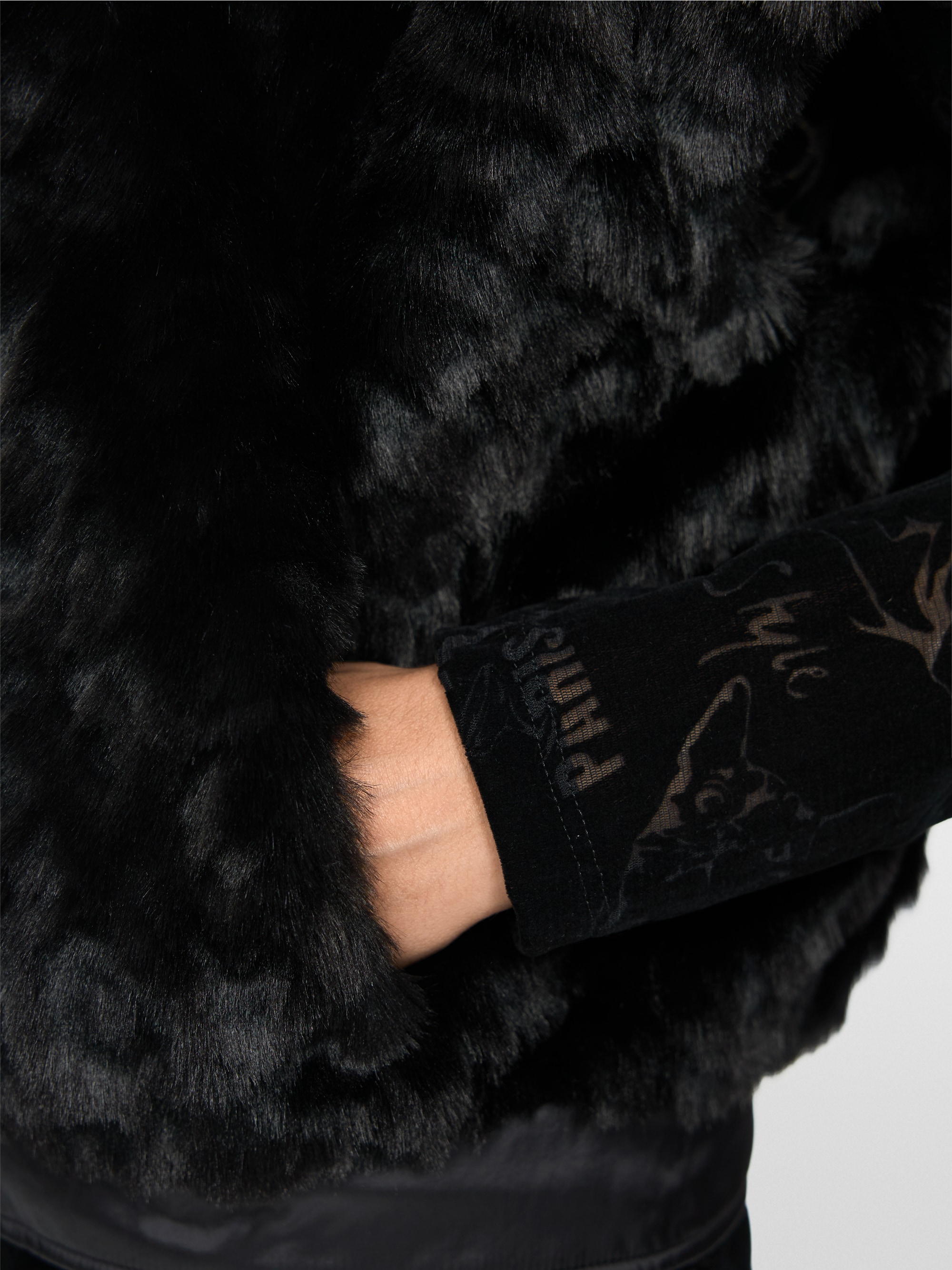 Cosy faux fur waistcoat