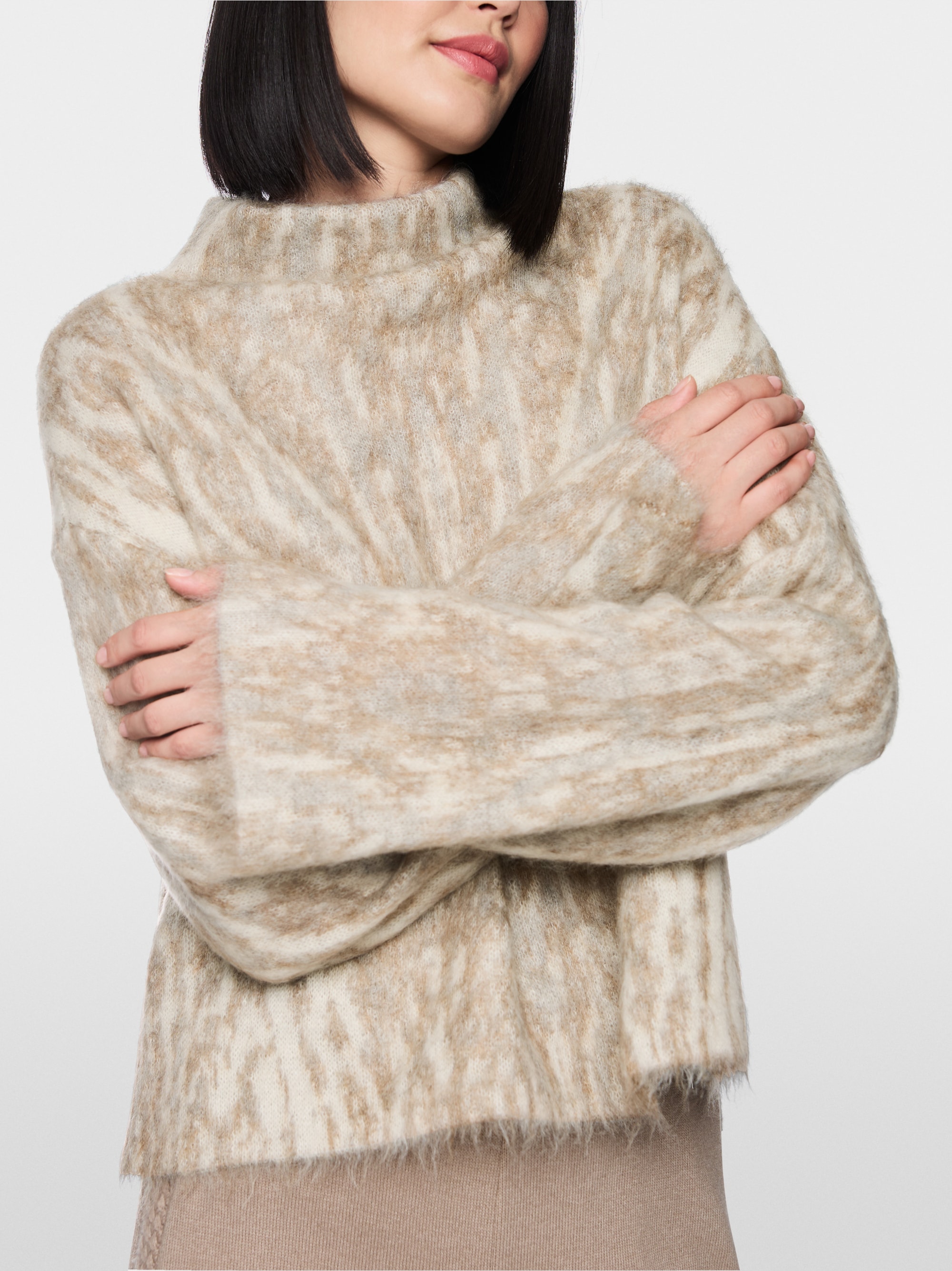 ‘Knitted in Germany’ ocelot jumper