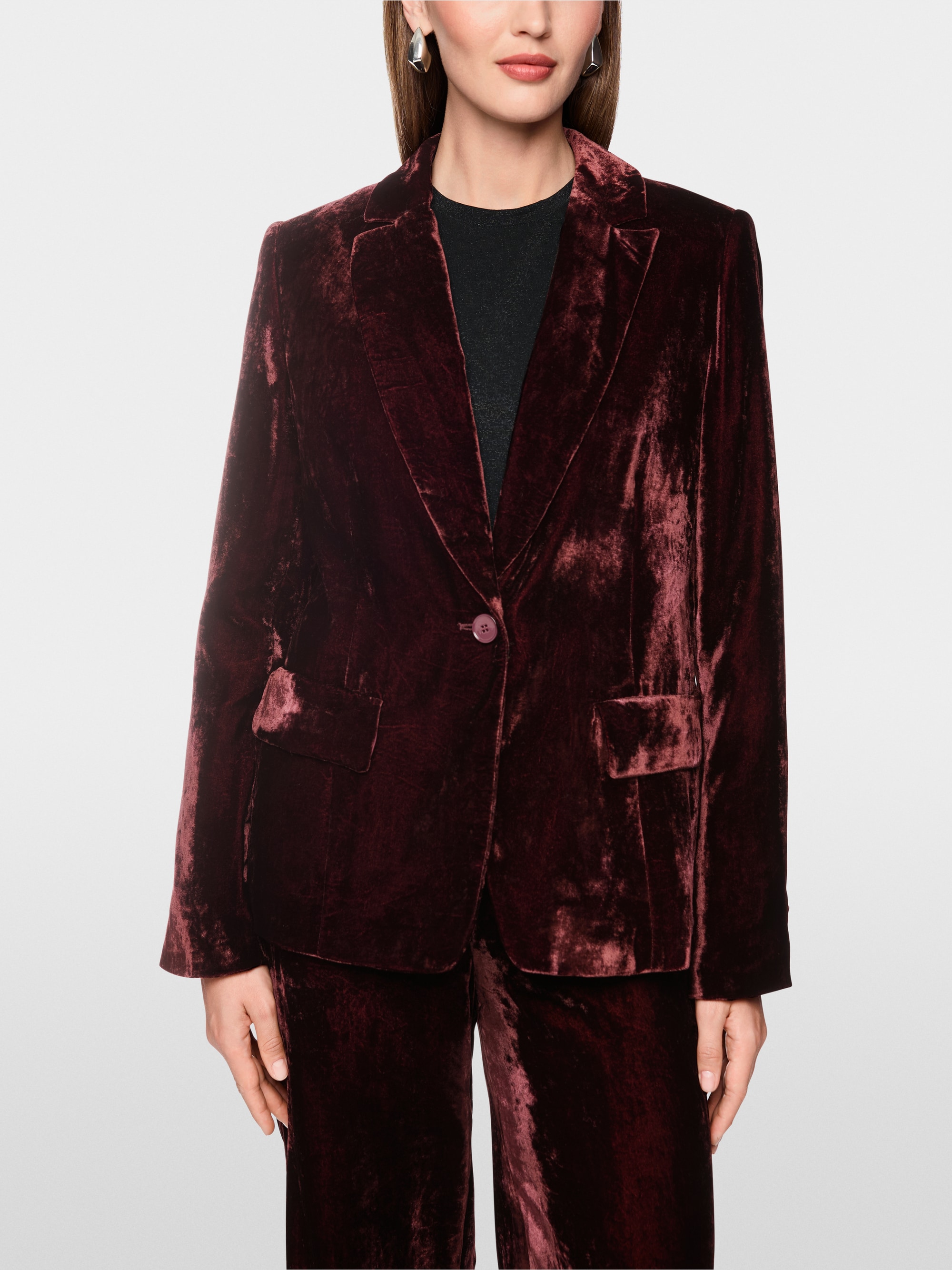 Blazer en velours 