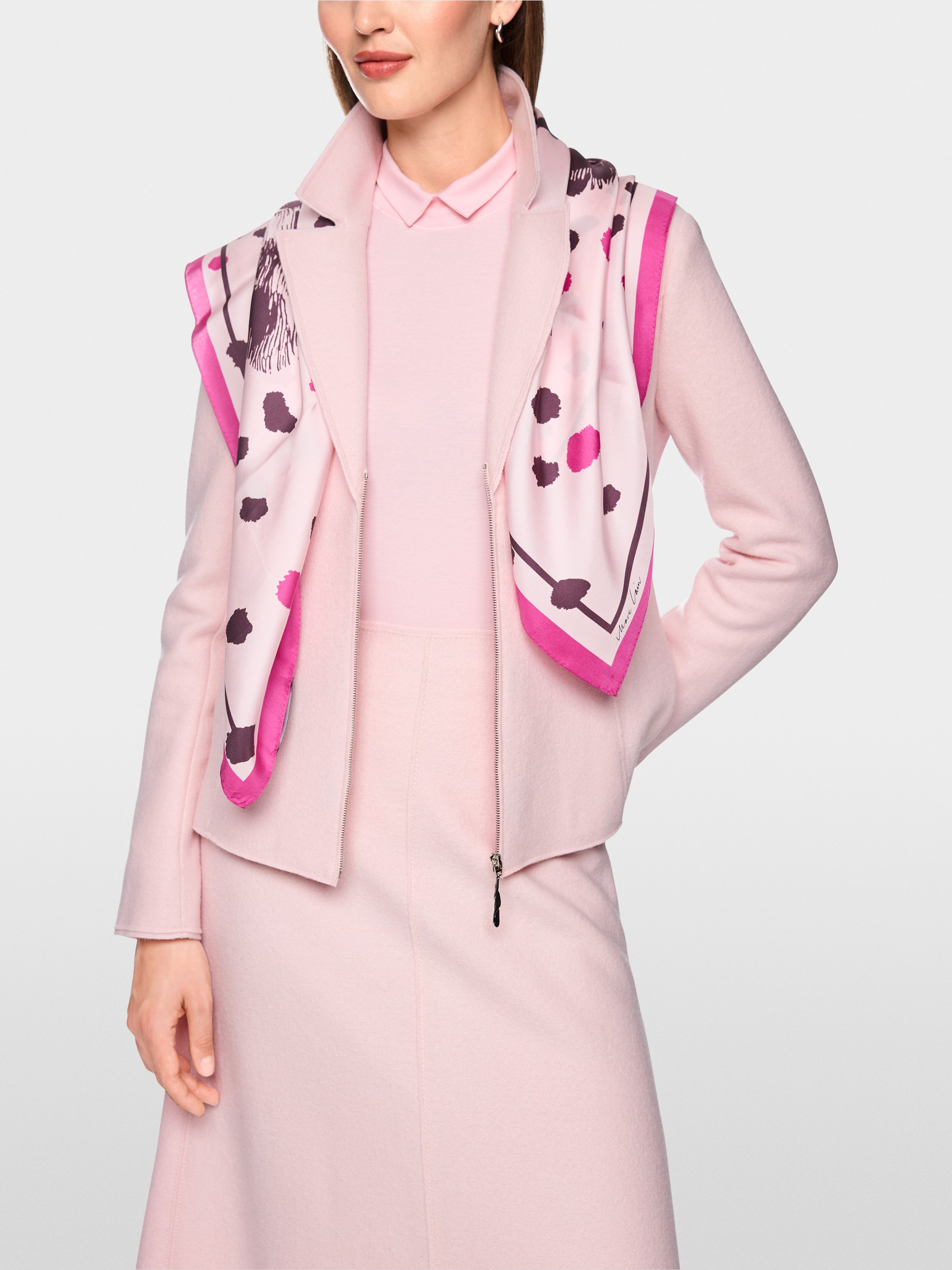 ‘Knitted in Germany’ fitted blazer