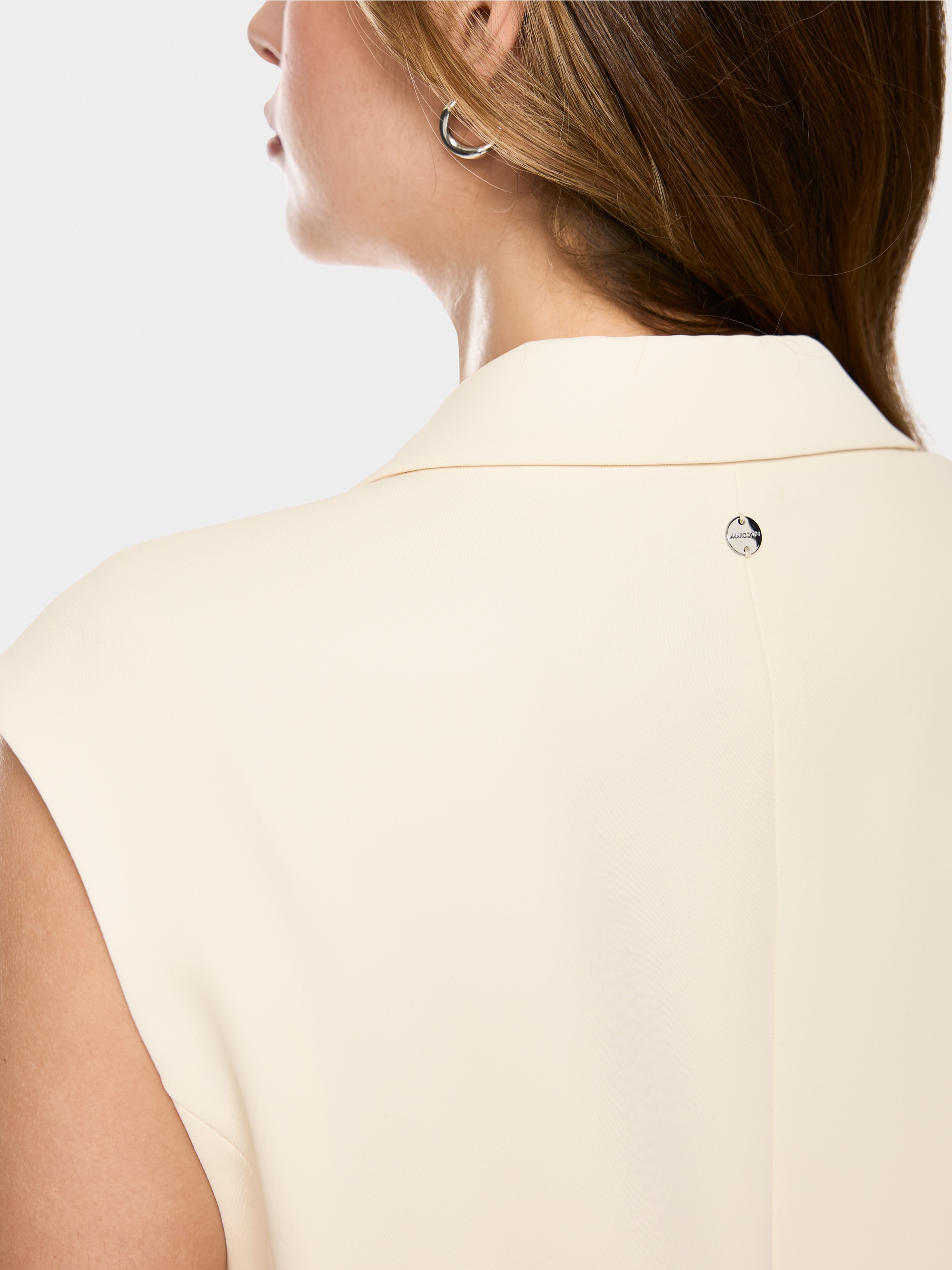 Gilet blazer sans manches