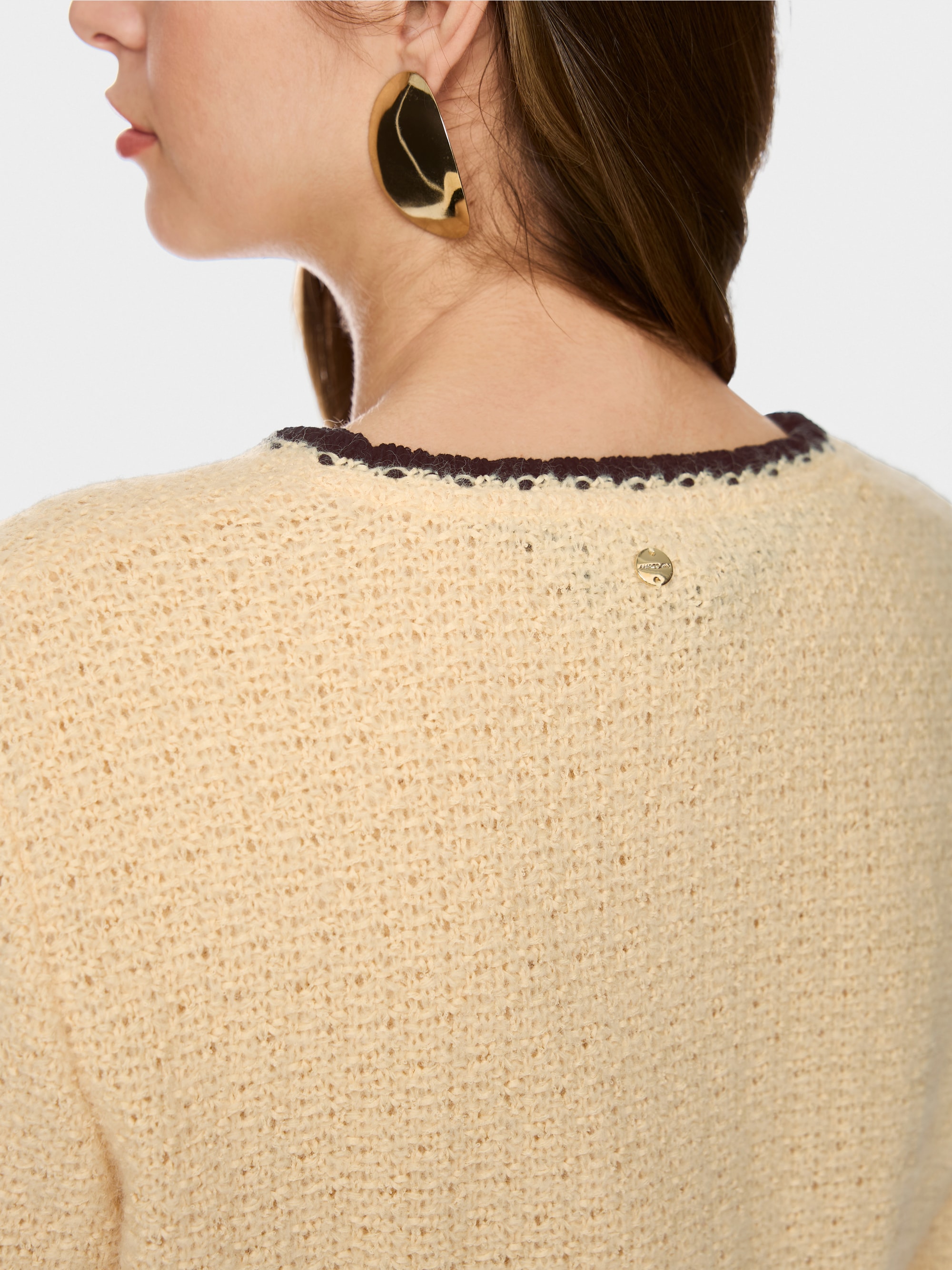 “Knitted in Germany” coutoure cardigan