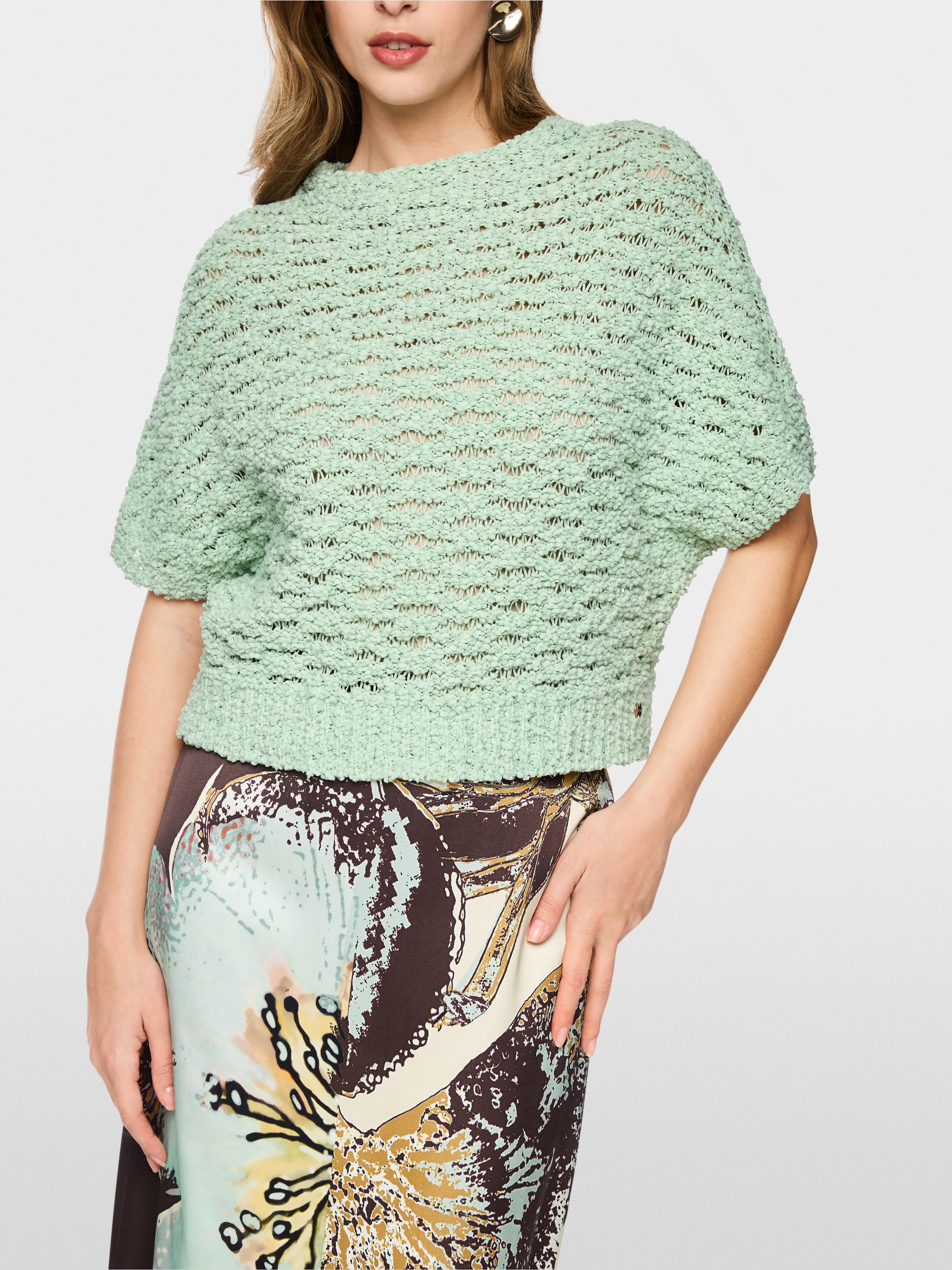 “Knitted in Germany” oversized jumper