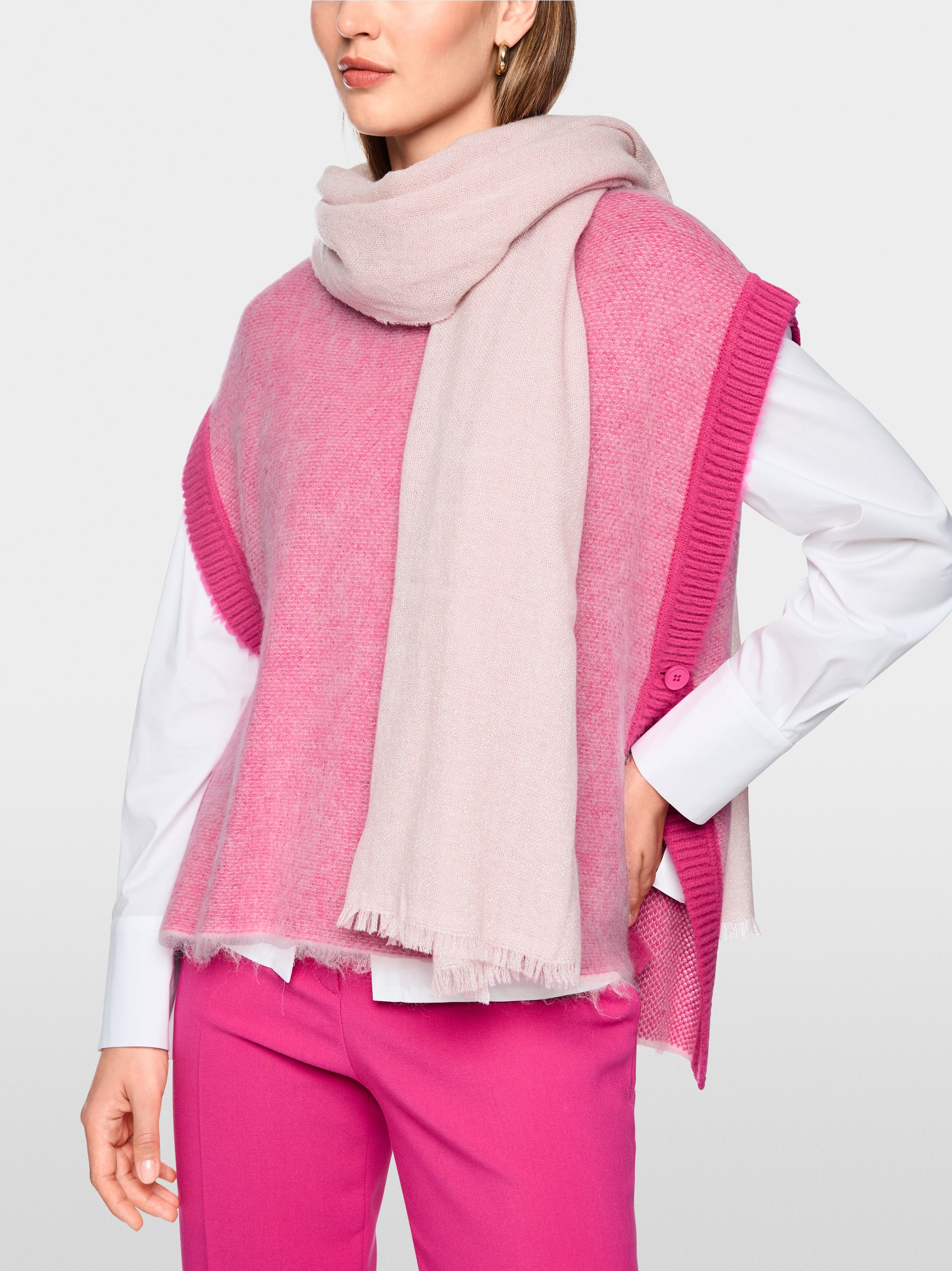 ‘Knitted in Germany’ sleeveless jumper