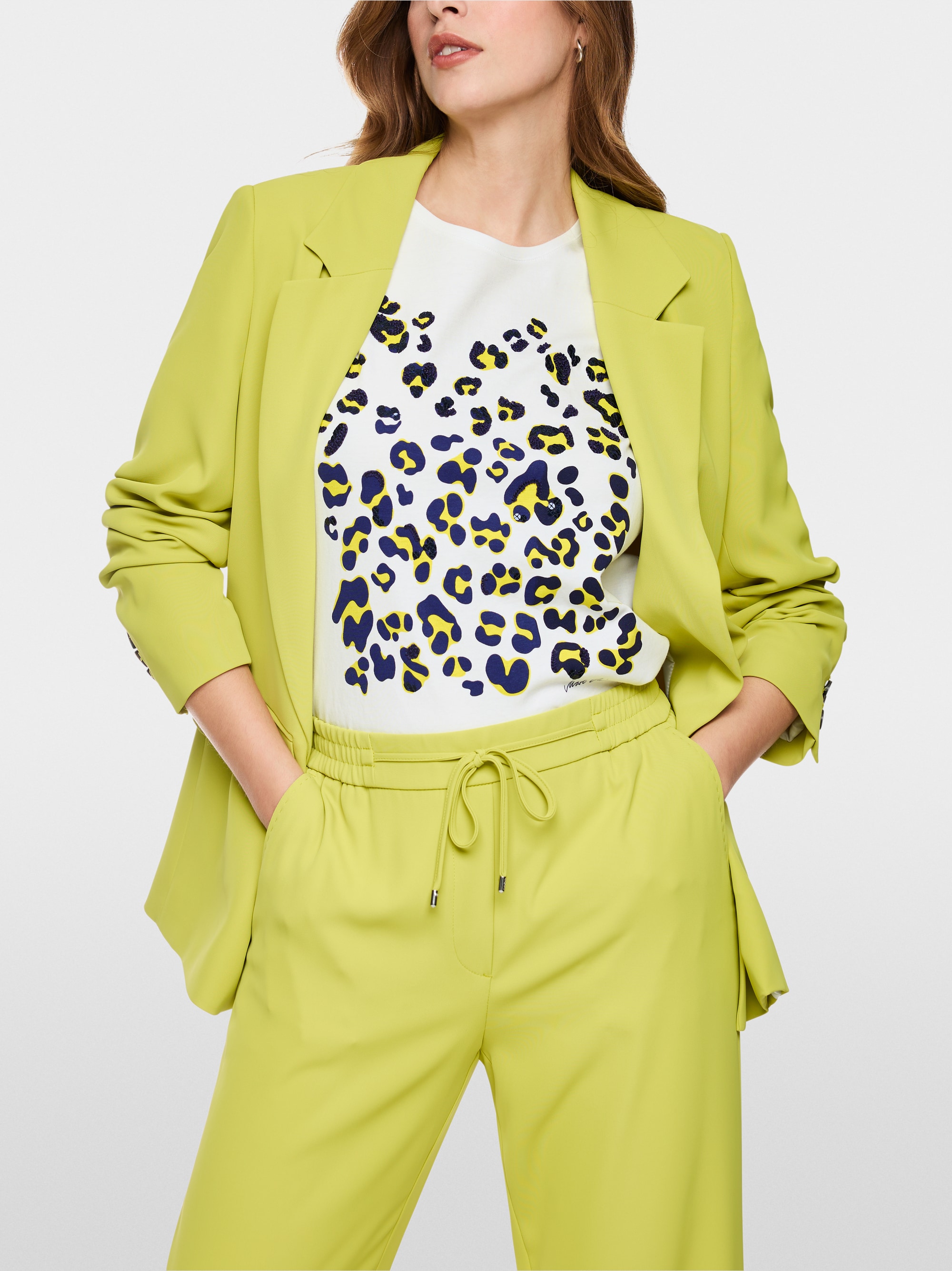 Cotton shirt with print