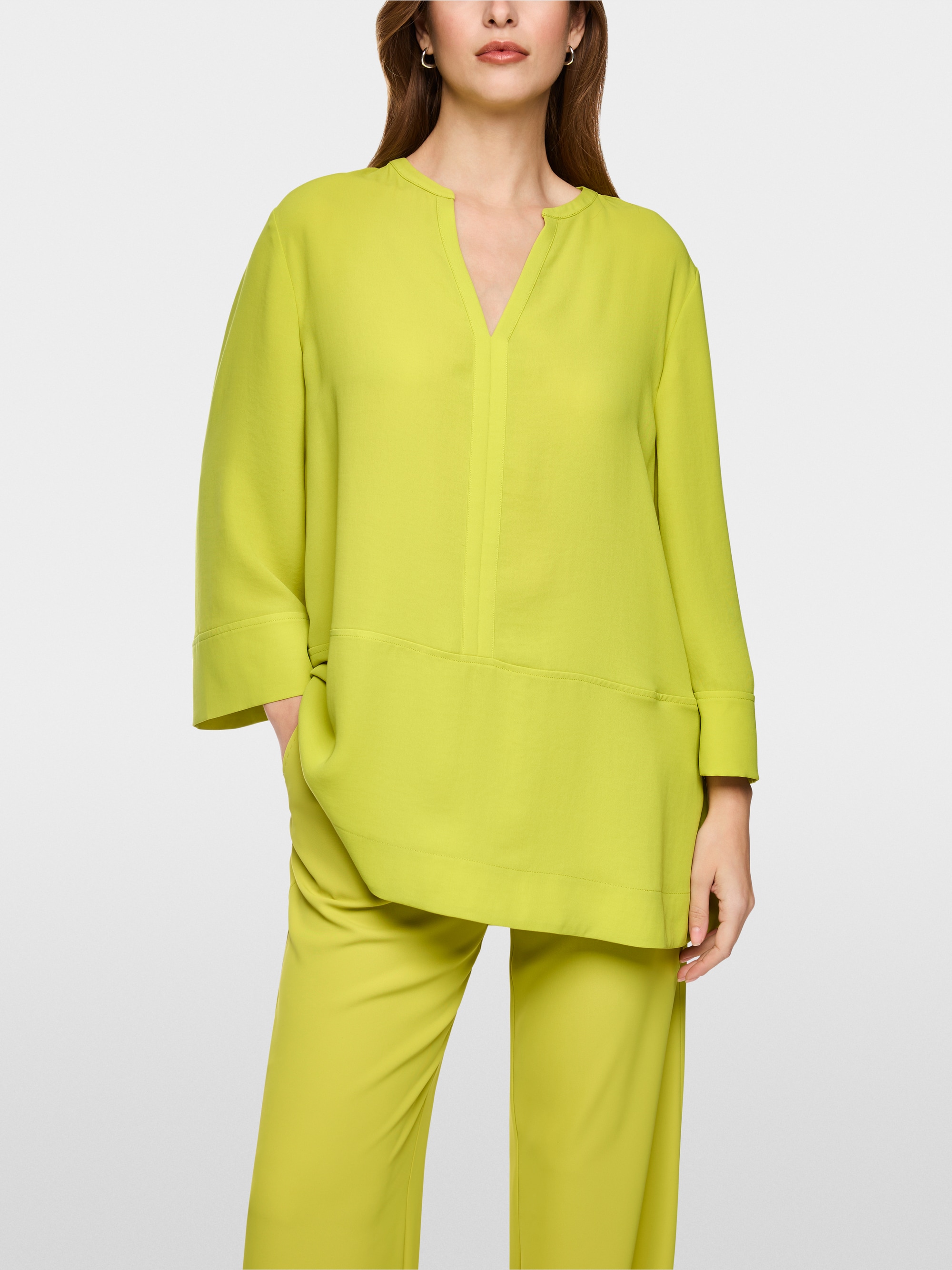 Loose tunic-style blouse