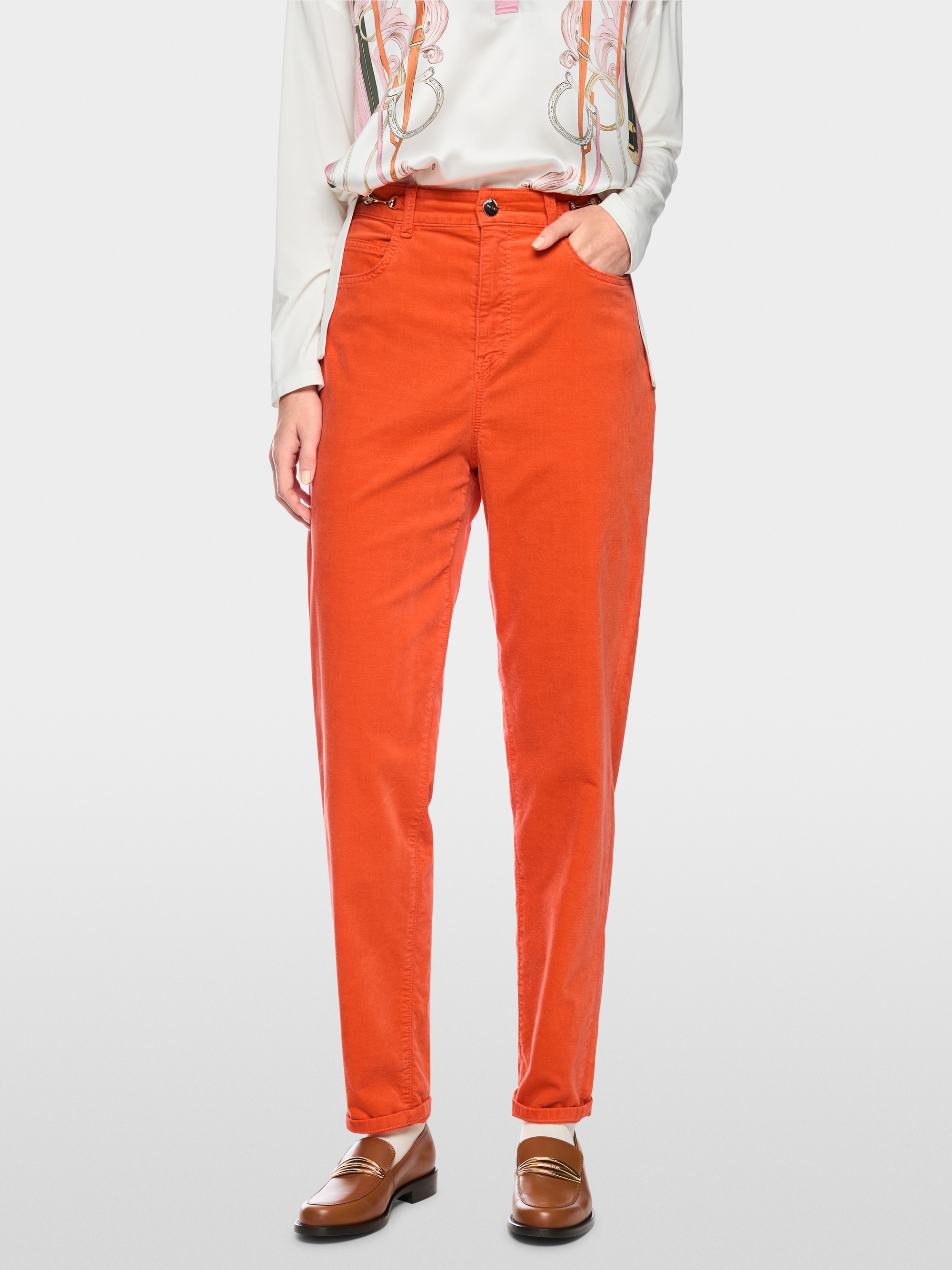 FEURA velvet trousers