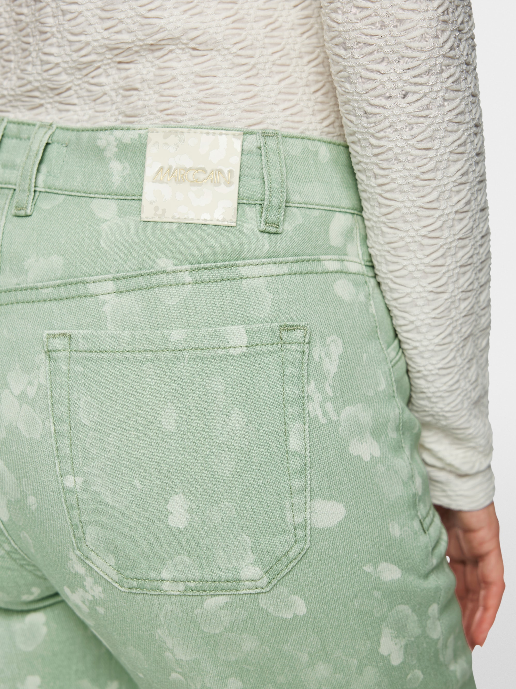 ROHA floral print jeans