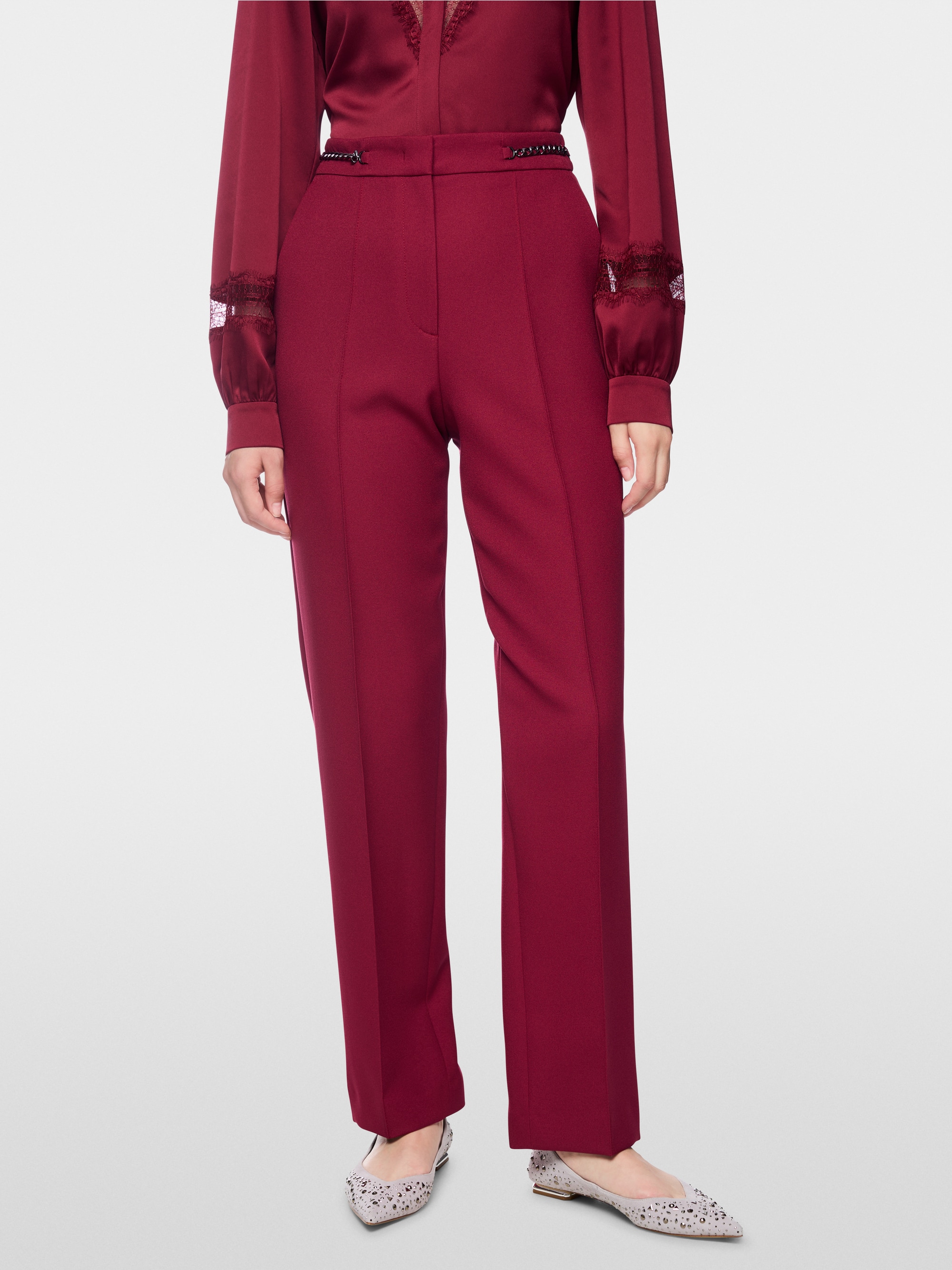 FRANCA high-waist trousers