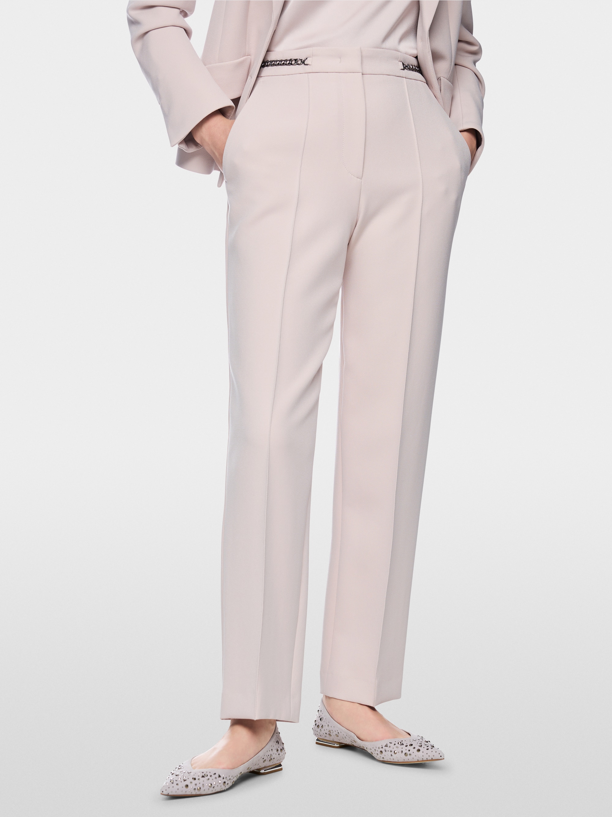 FRANCA high-waist trousers