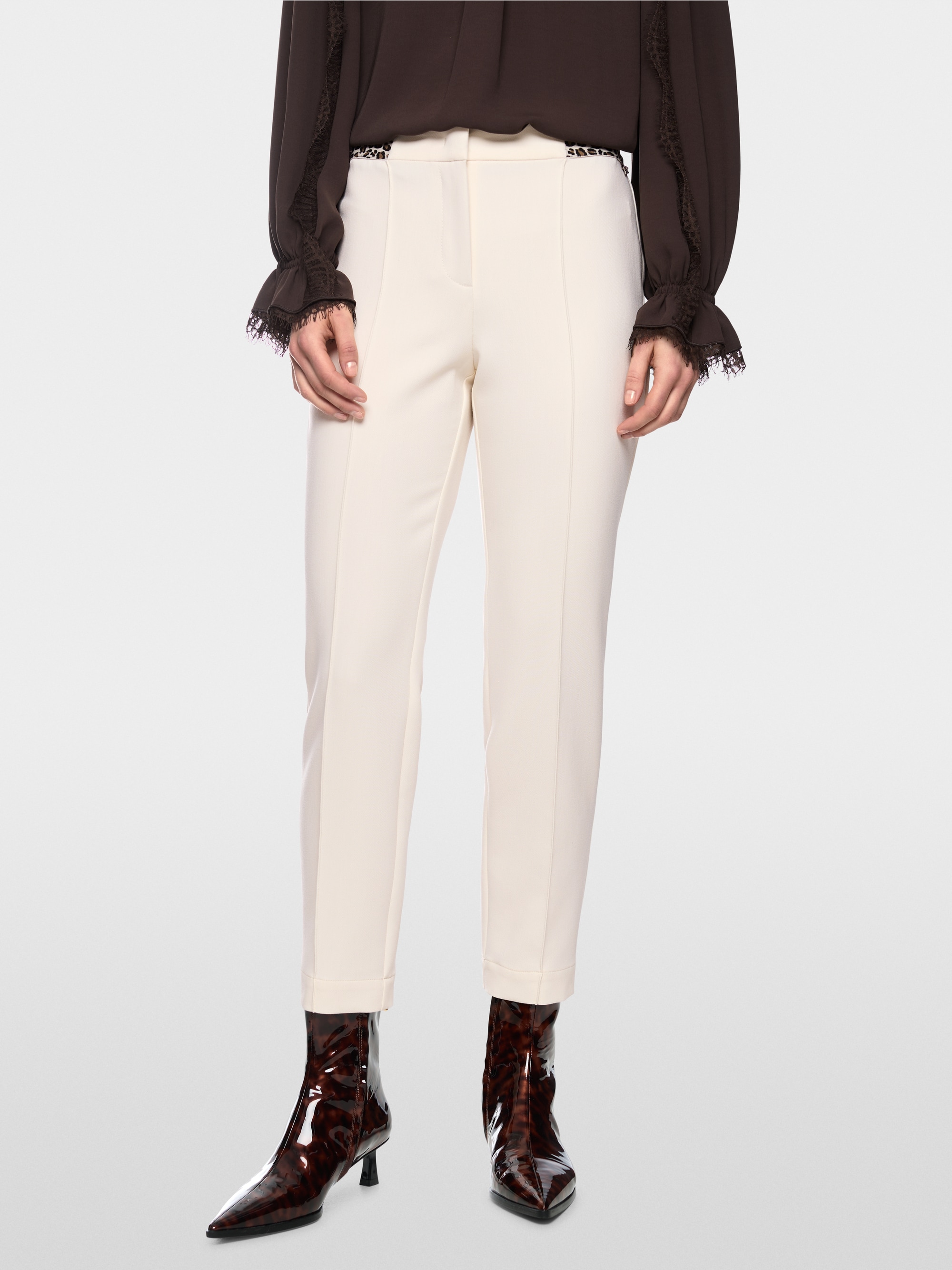 SYDNEY slim fit, regular waist trousers