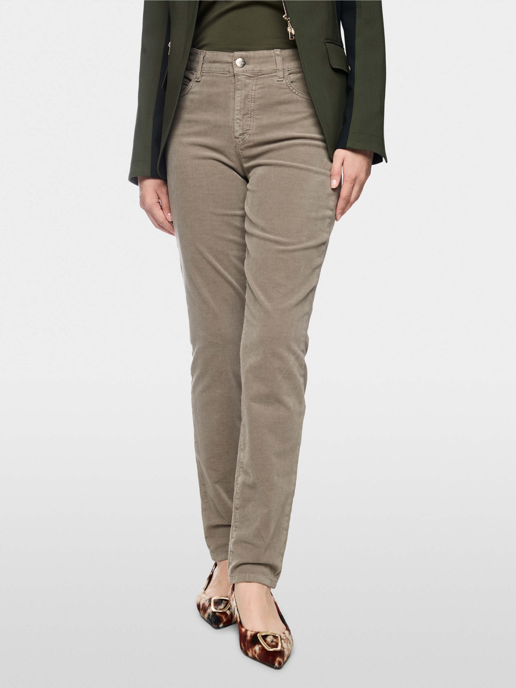 SILEA slim fit trousers
