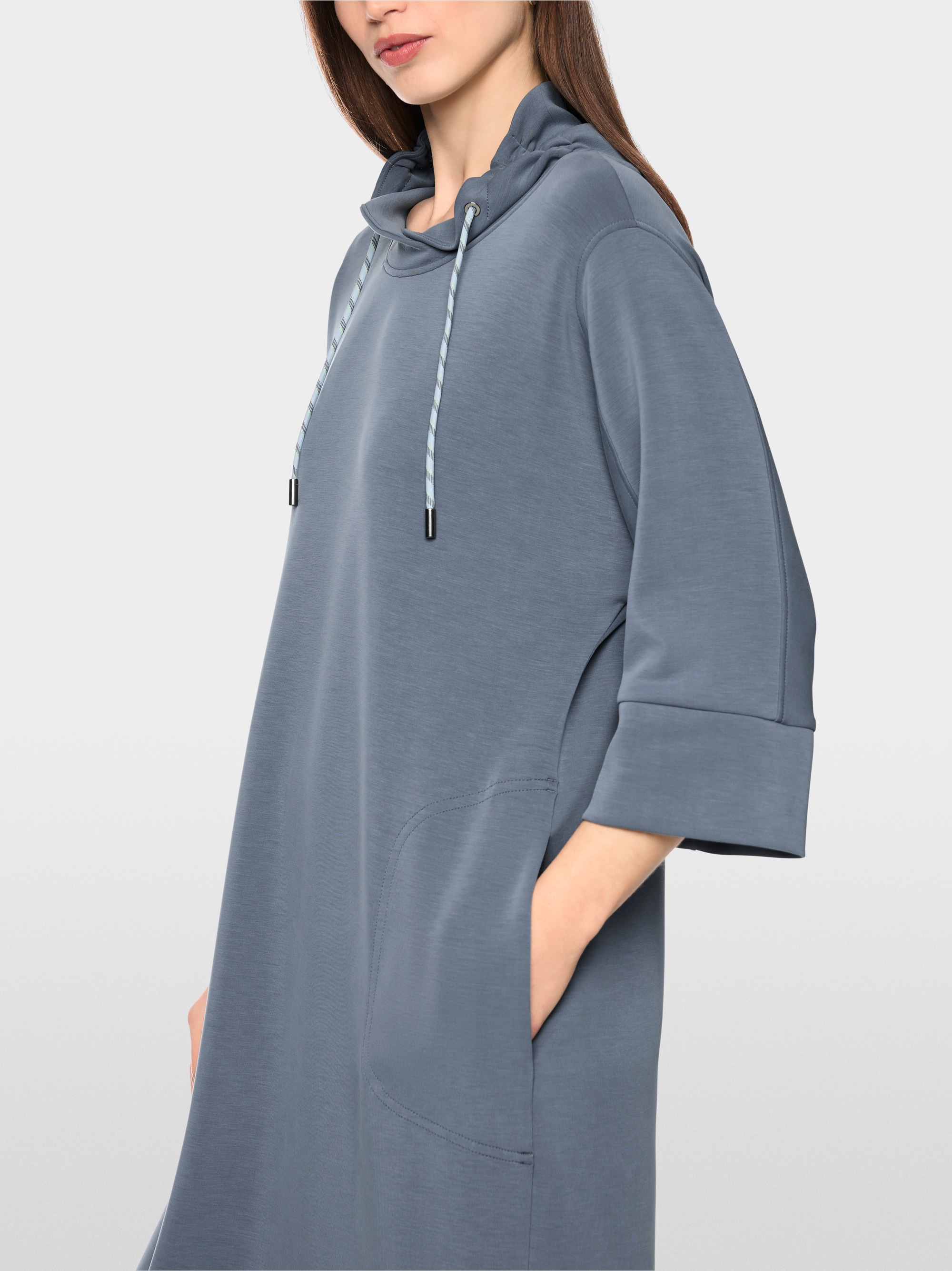 Robe longue en jersey
