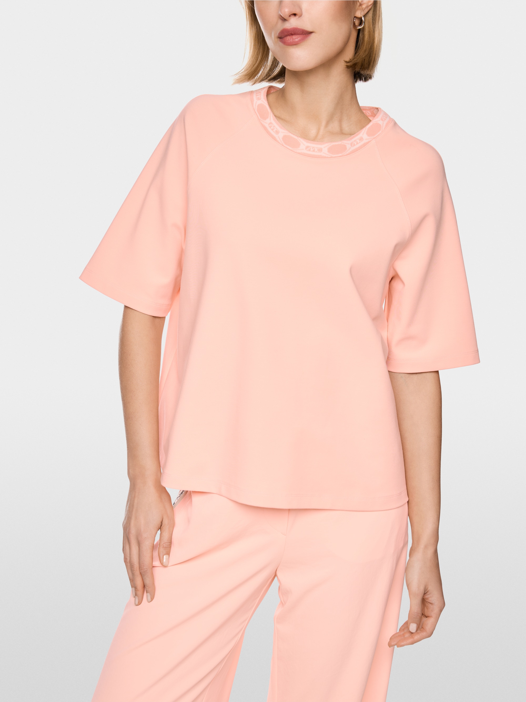 T-shirt oversize en mélange de coton
