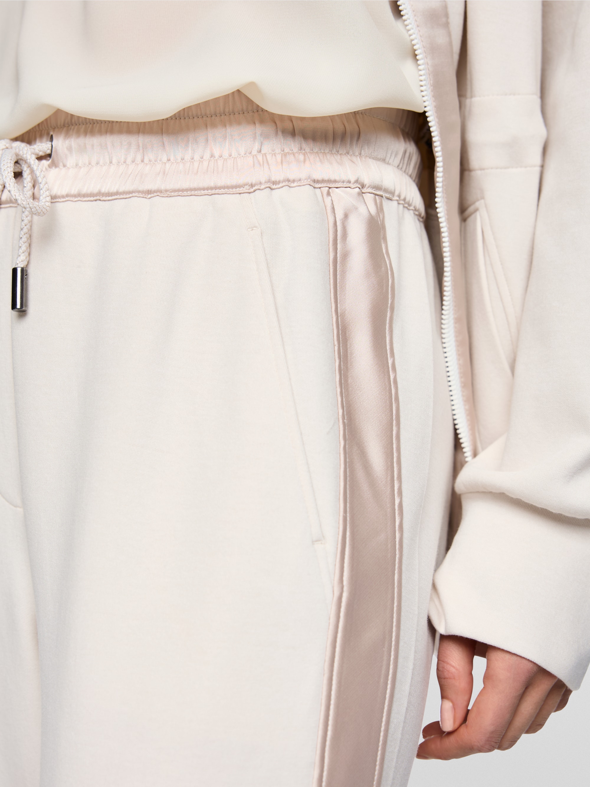 Pantalon à enfiler WASHINGTON avec détails en satin