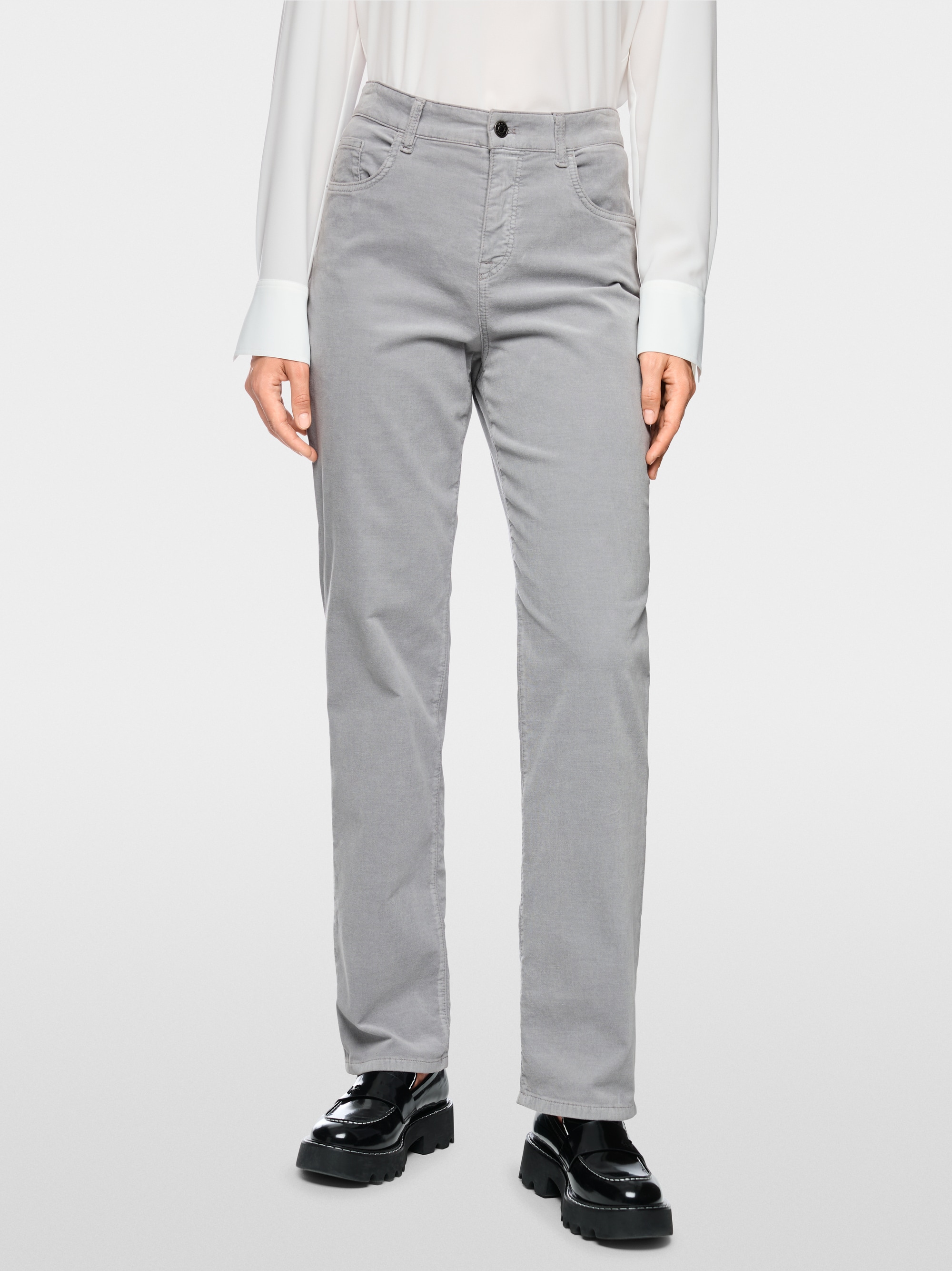 FENDOU straight-cut trousers