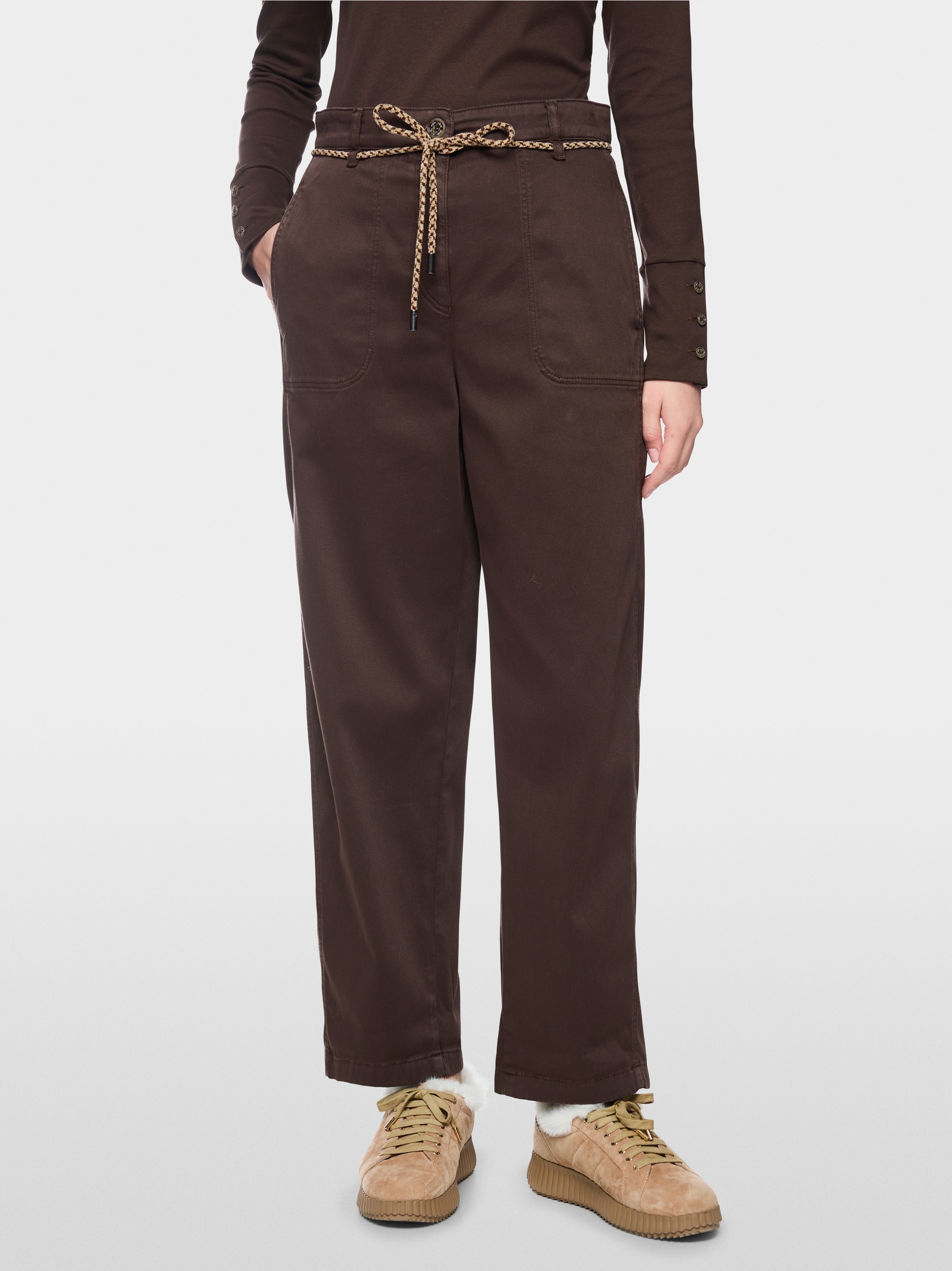 WOKHA wide fit trousers