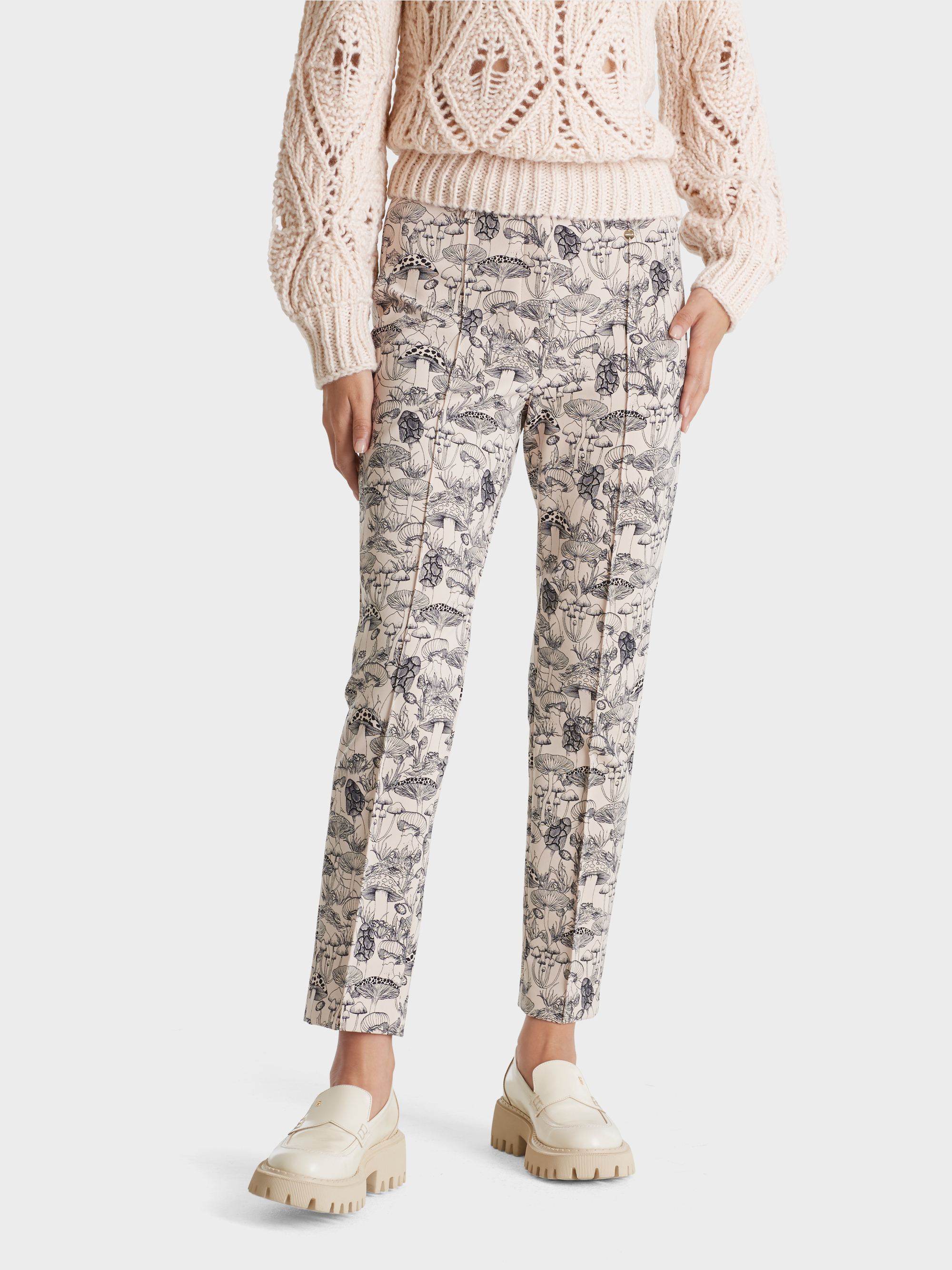 Hose SYDNEY mit Mushroom Print