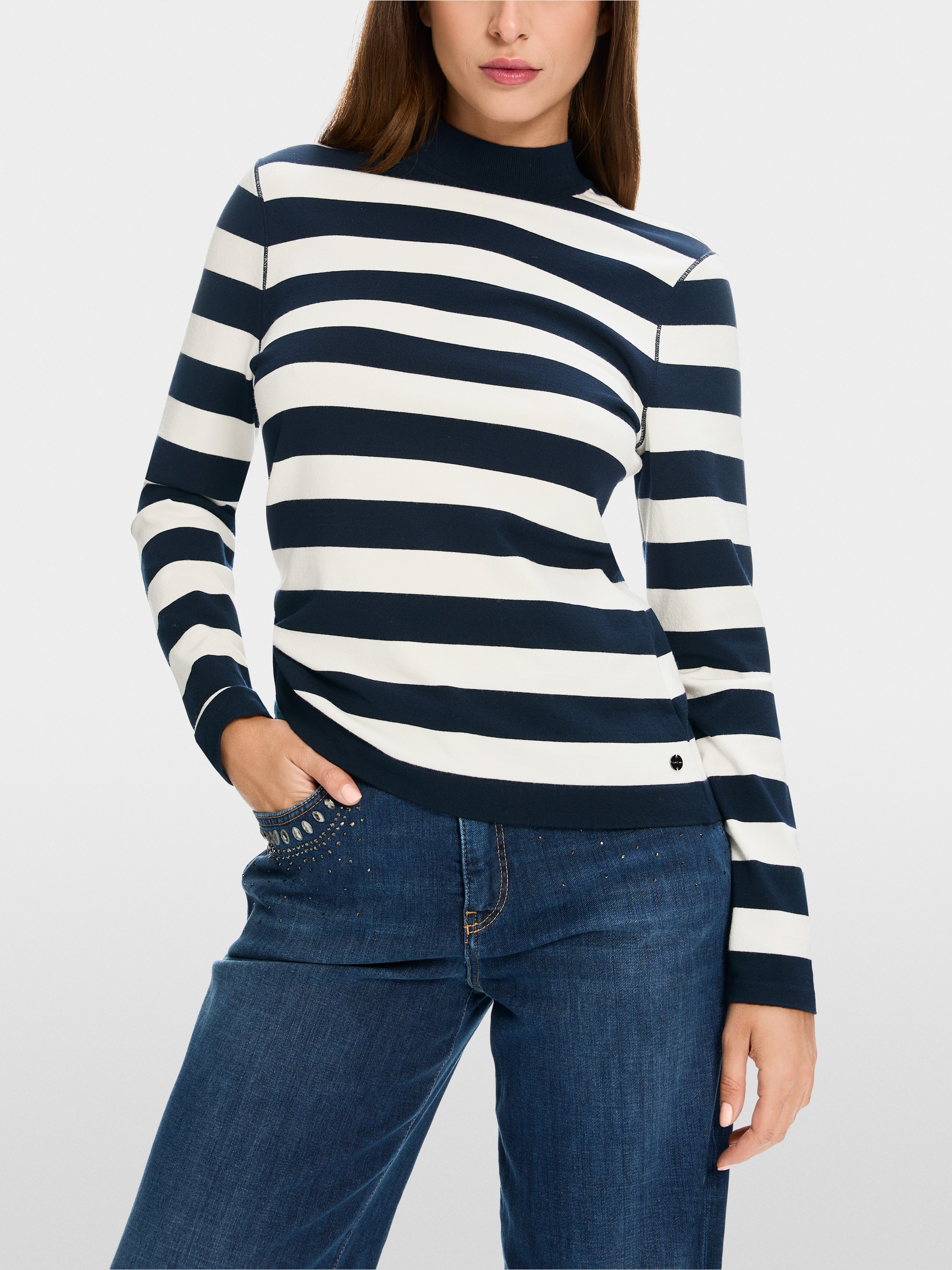 Sweater à rayures Knitted in Germany