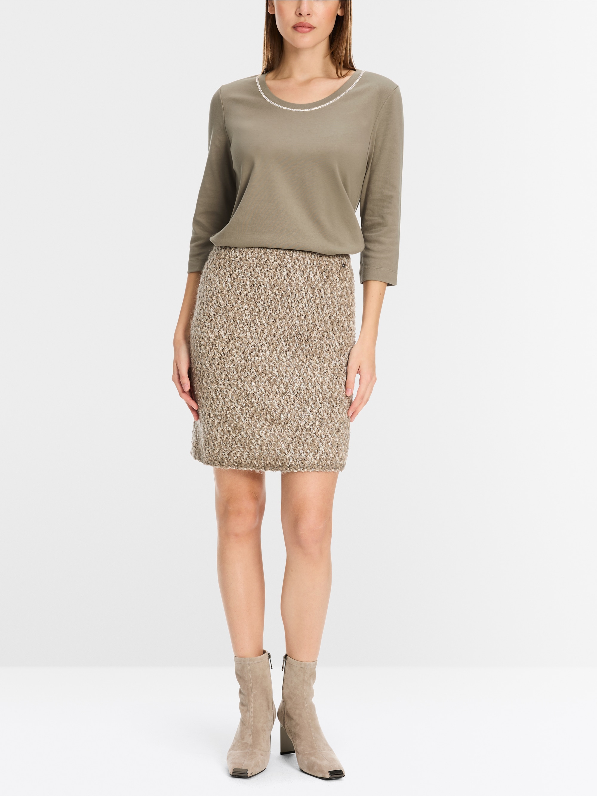 T-shirt avec perles