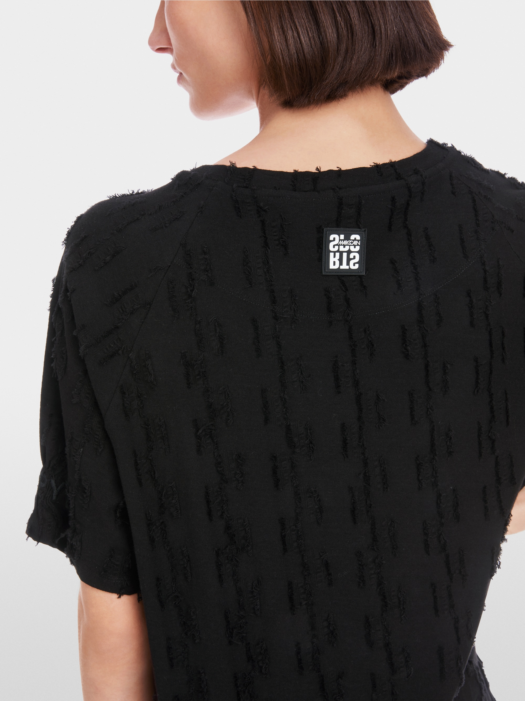 T-shirt in textured design