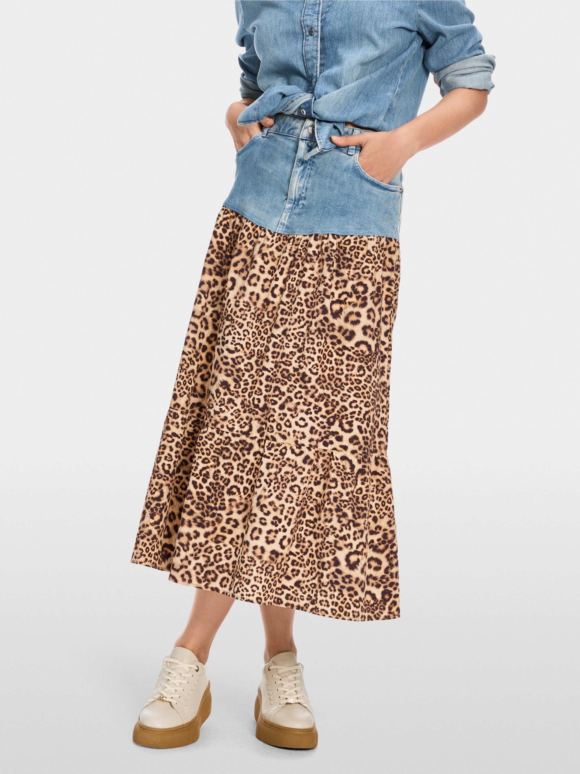 Jupe midi "Rethink Together"