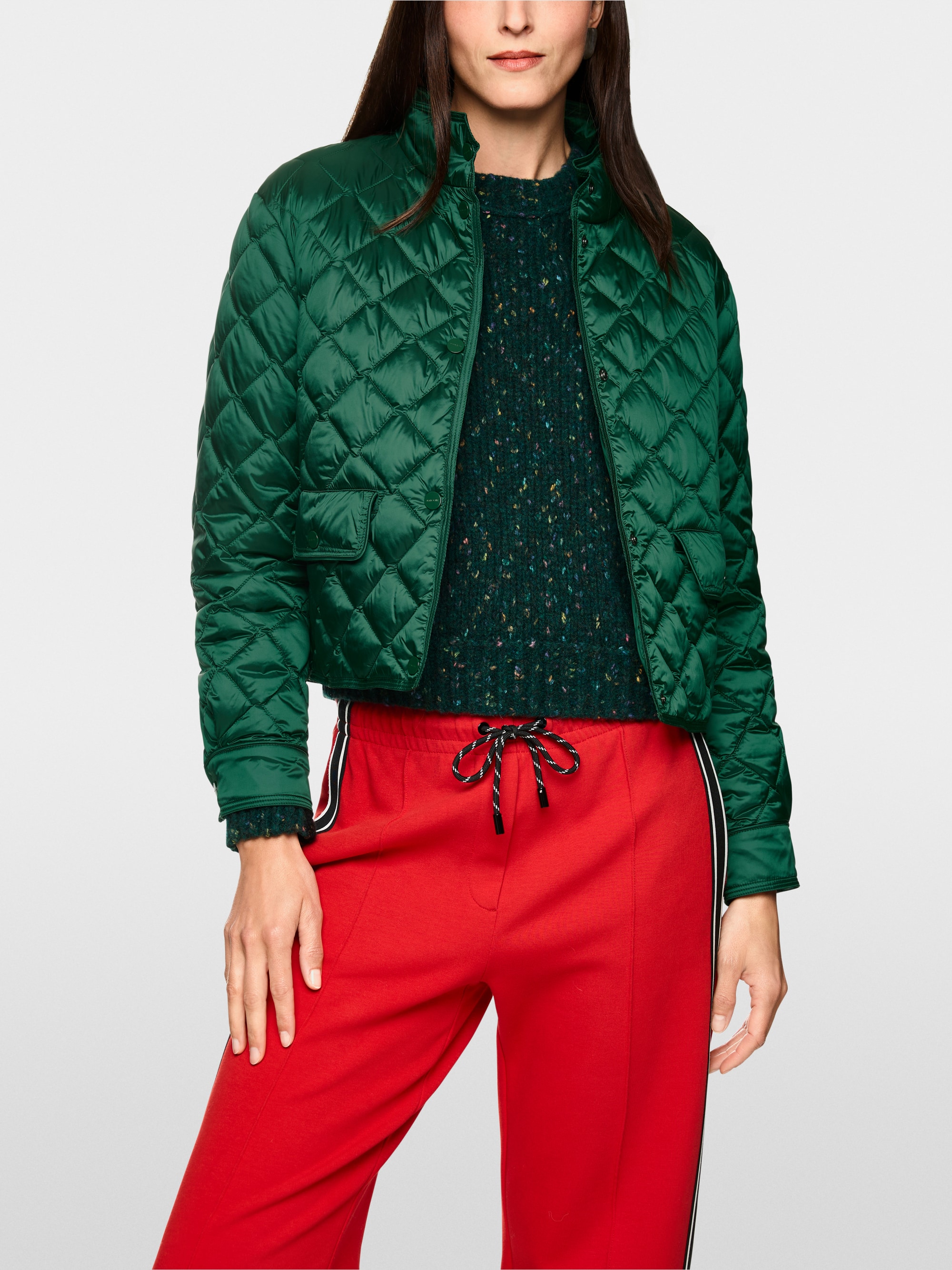 Kurze Steppjacke "Rethink Together"