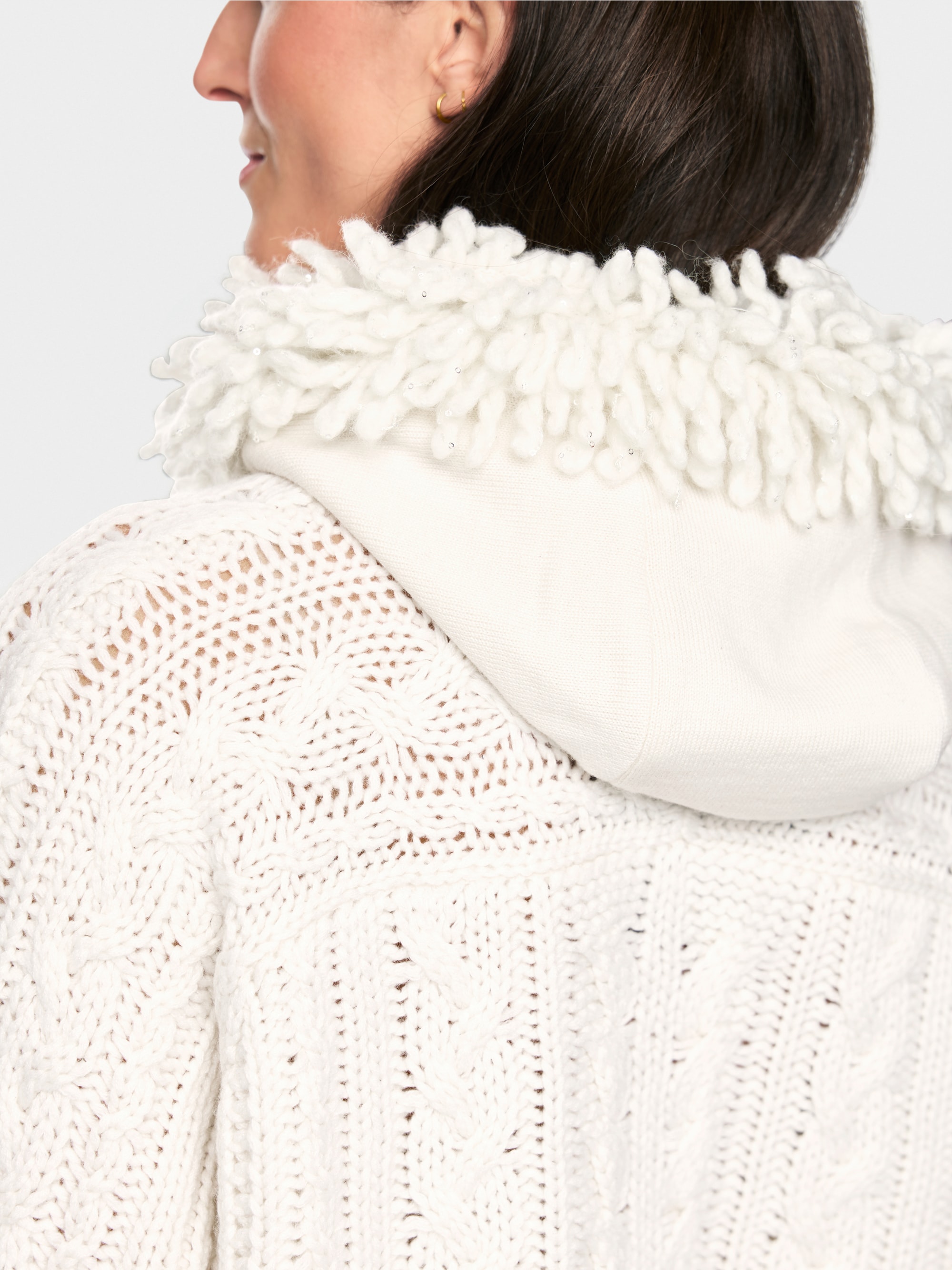 Zopfstrickpullover Knitted in Germany
