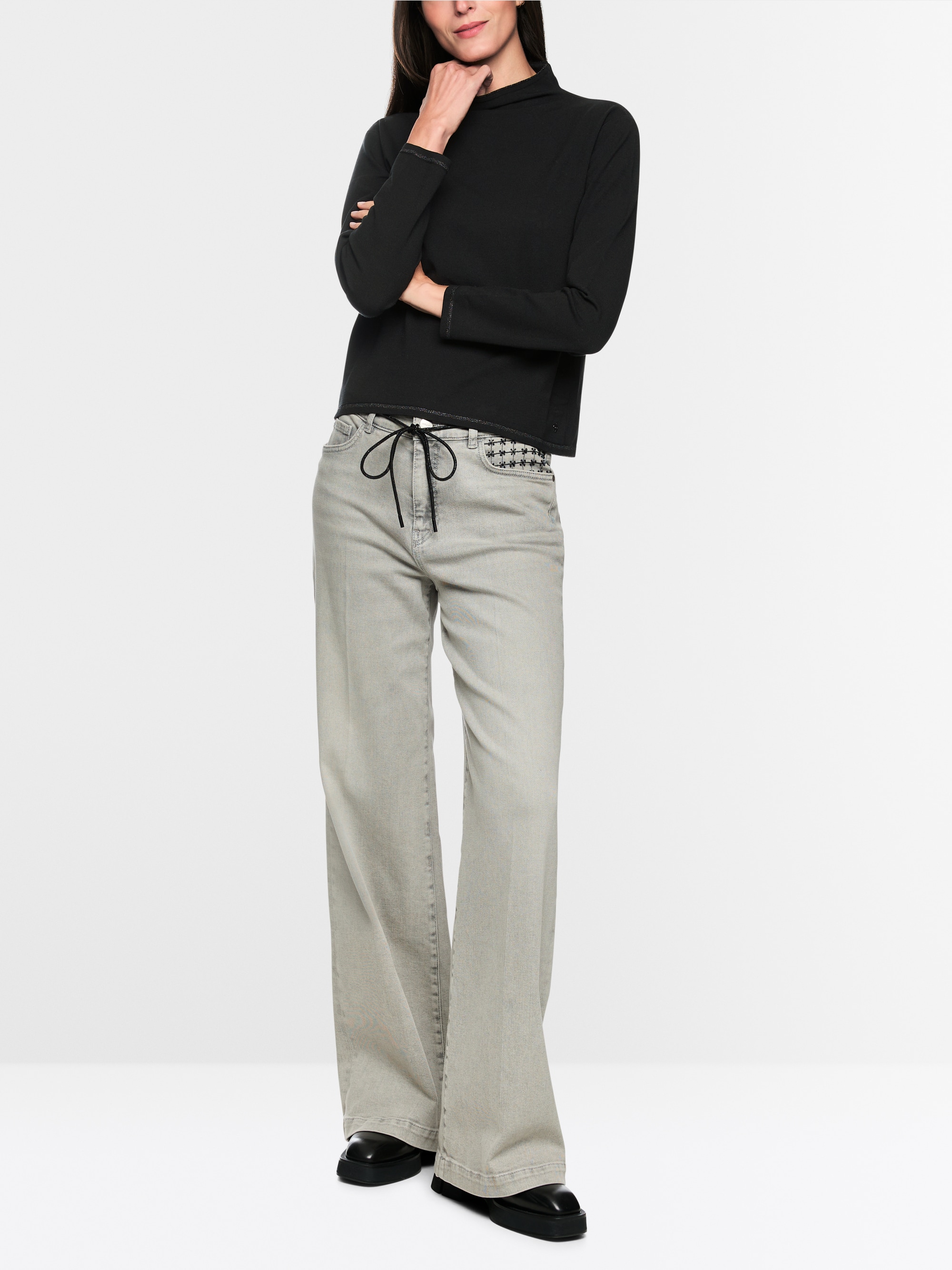 Feinstrick-Pullover Knitted in Germany