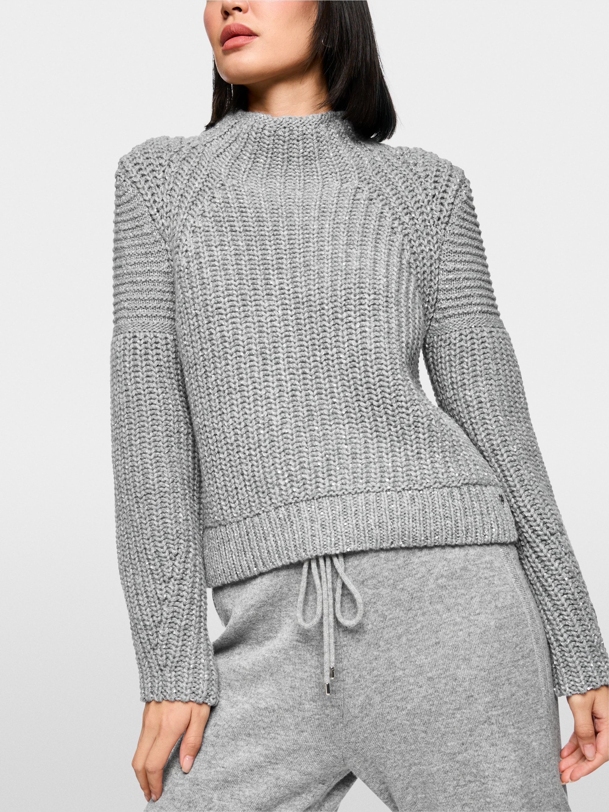 Schimmernder Pullover Knitted in Germany