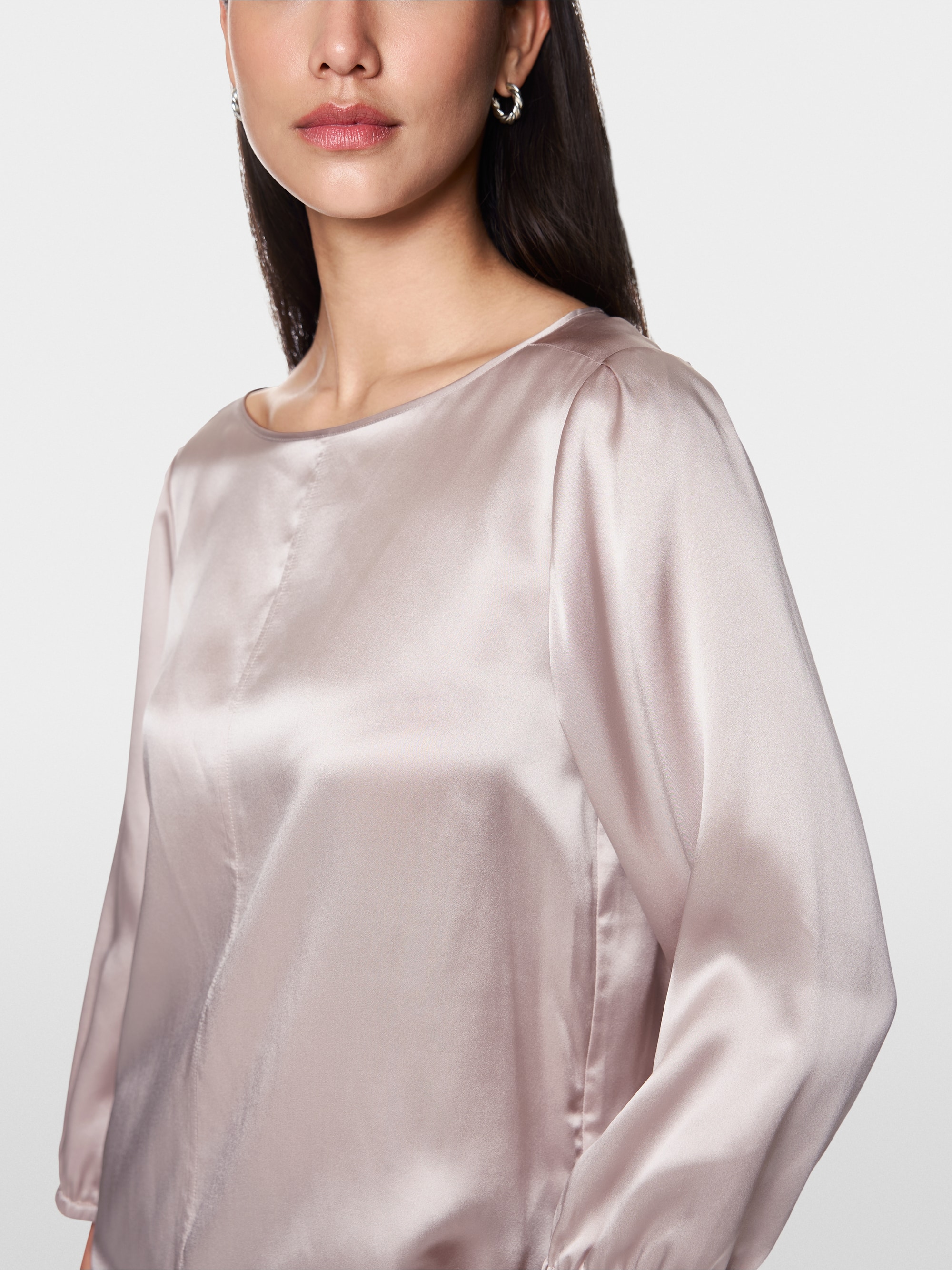 Blouse en soie ample